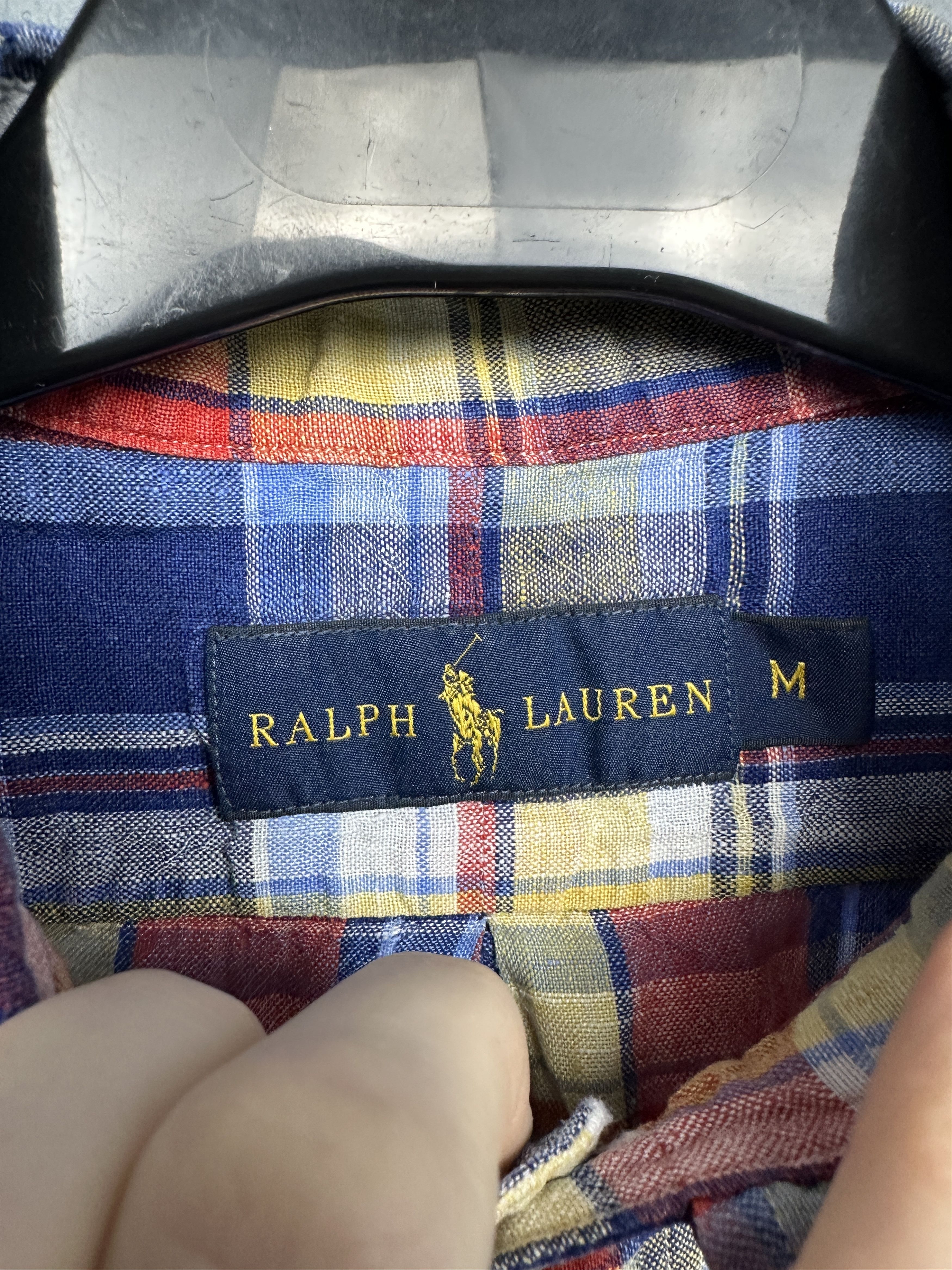 Polo Ralph Lauren Polo Ralph Lauren Mens LINEN Short Sleeve Shirt Size US M / EU 48-50 / 2 - 4 Thumbnail