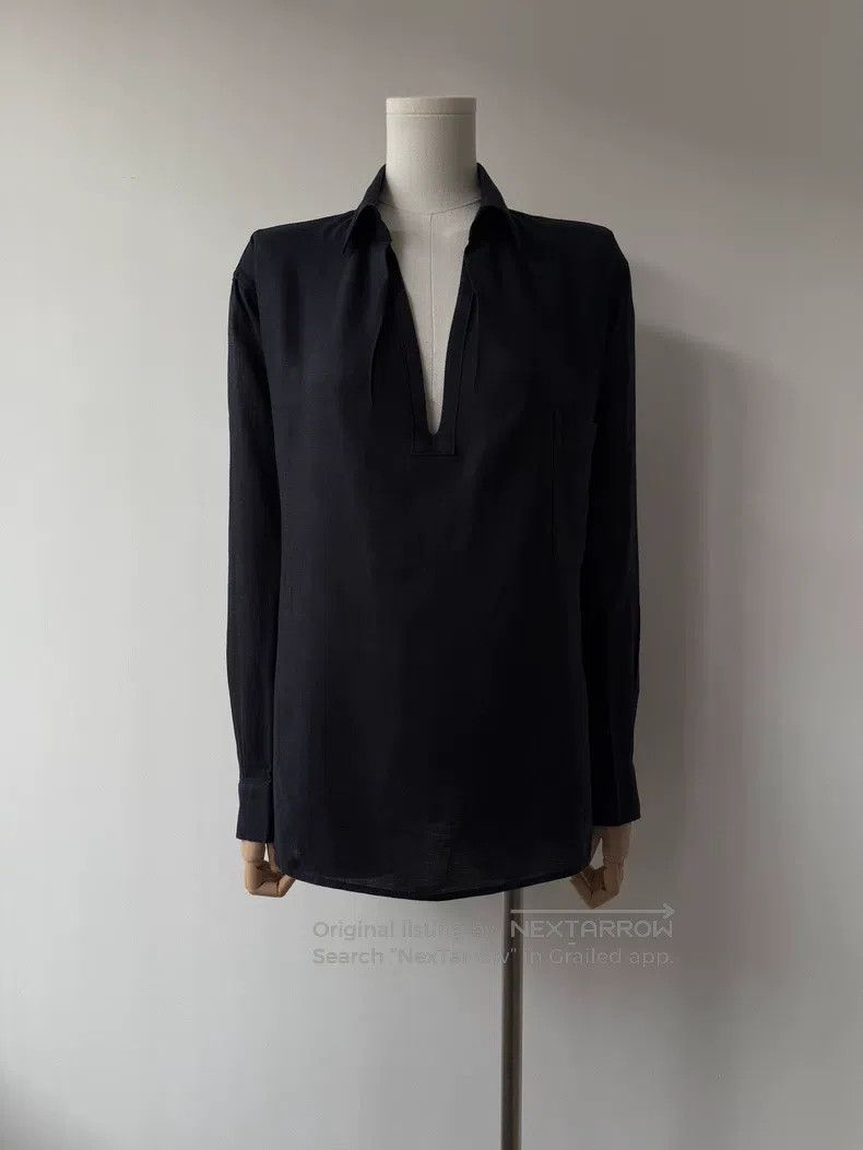 Yohji Yamamoto Yohji Yamamoto 08 SS Minimalist Linen Shirt Size US S / EU 44-46 / 1 - 1 Thumbnail