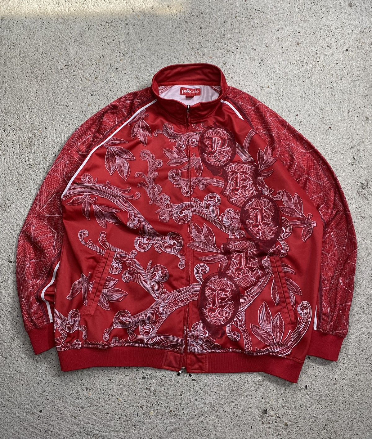 Pelle Pelle Pelle pelle track jacket affliction jnco southpole red Size US XXL / EU 58 / 5 - 2 Thumbnail