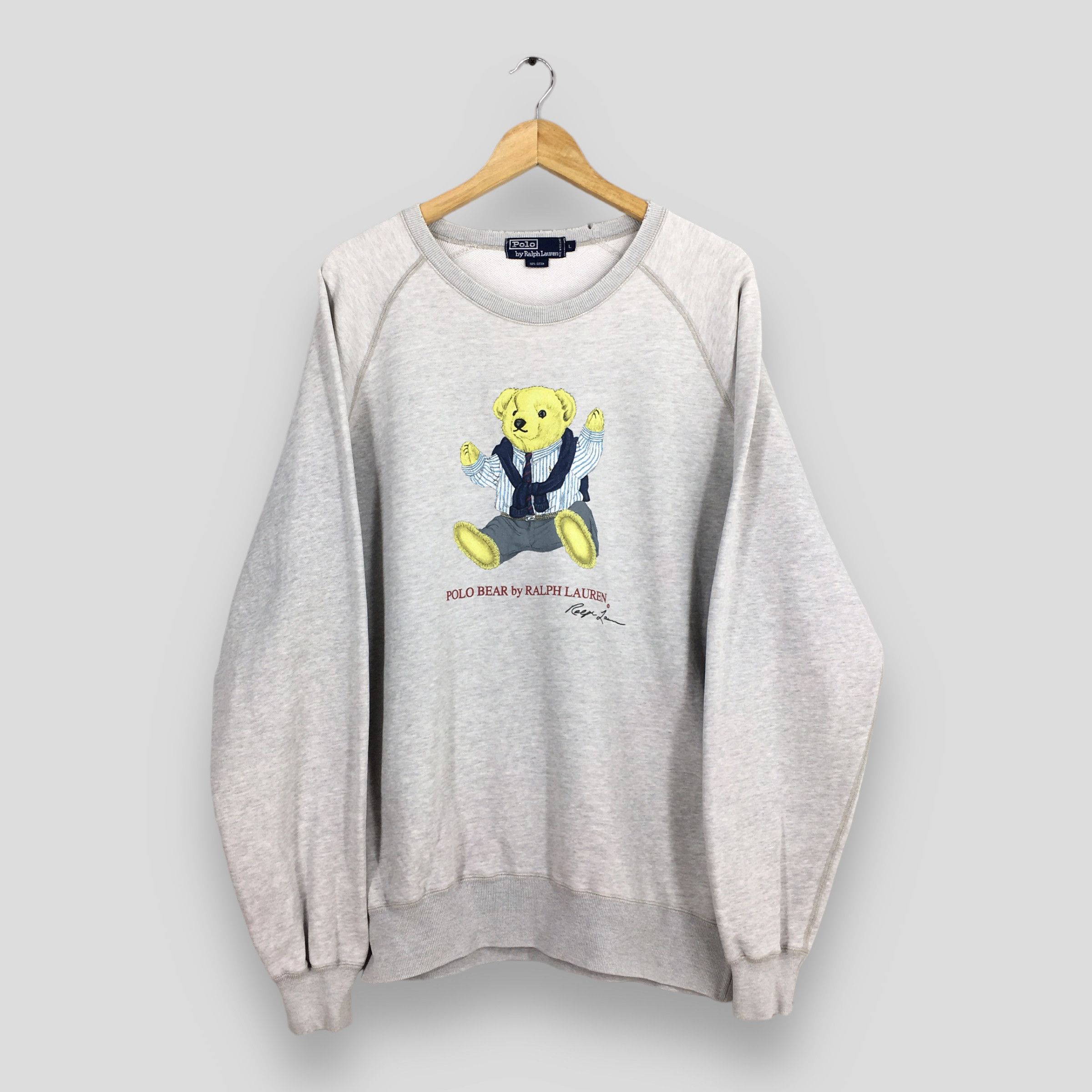 Polo Ralph Lauren × RRL Ralph Lauren × Ralph Lauren Polo Bear By Polo Sport Ralph Lauren Sweatshirt Large Size US L / EU 52-54 / 3 - 1 Thumbnail