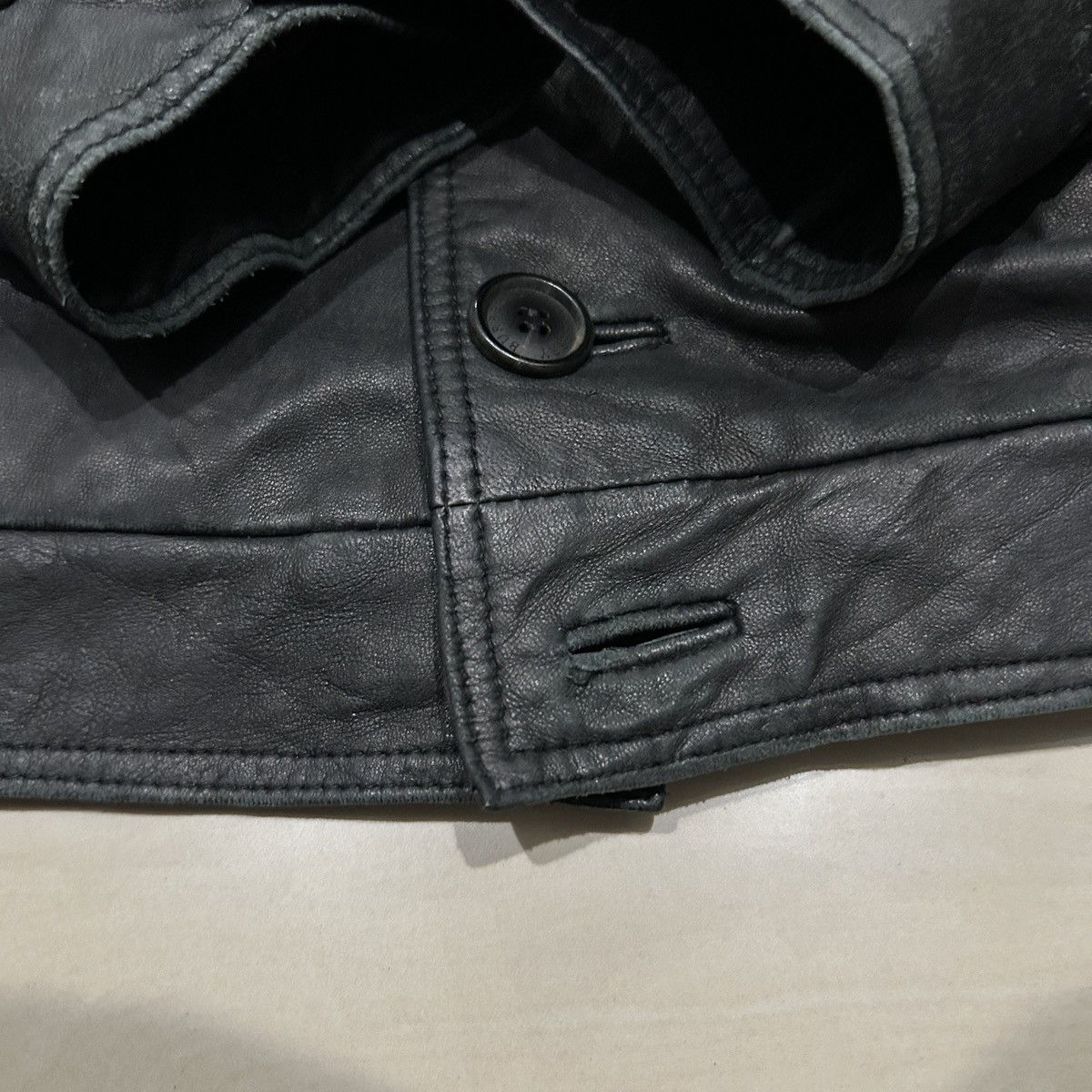 Burberry Vintage Burberry London Leather Jacket Size US M / EU 48-50 / 2 - 12 Thumbnail