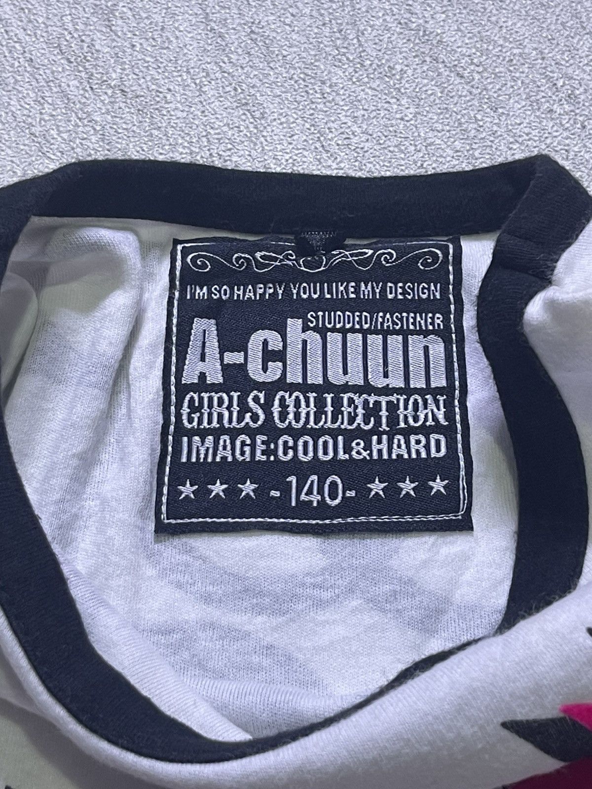 Japanese Brand Y2K A-chuun Short sleeve tshirt women's Size S / US 4 / IT 40 - 6 Thumbnail