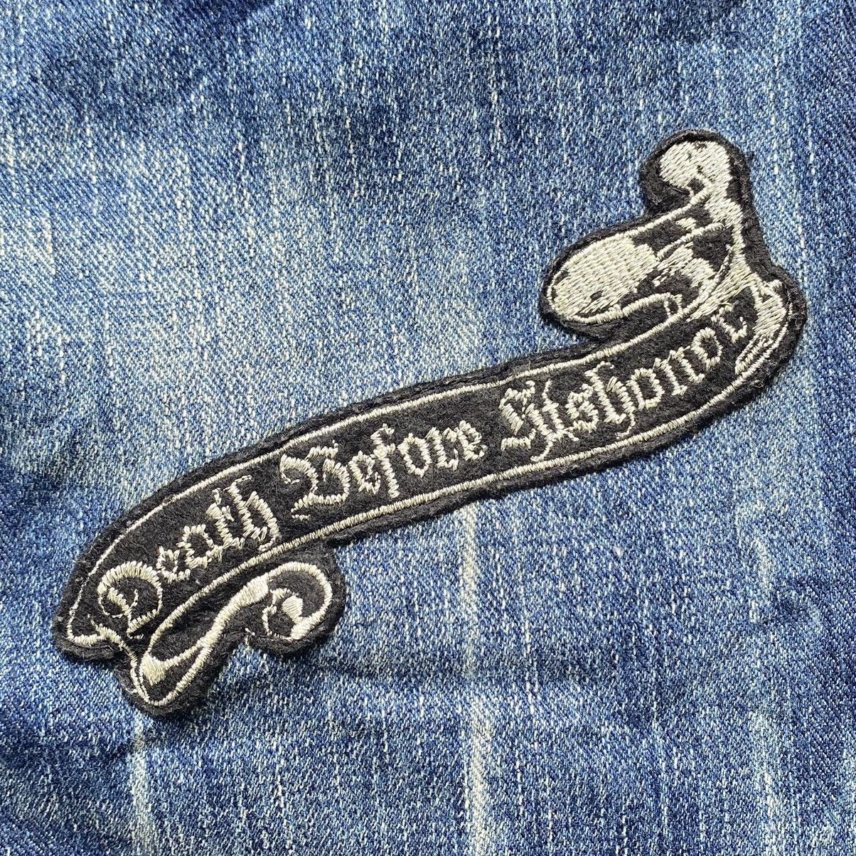 Japanese Brand Japanese flared denim with patches Size US 32 / EU 48 - 5 Thumbnail