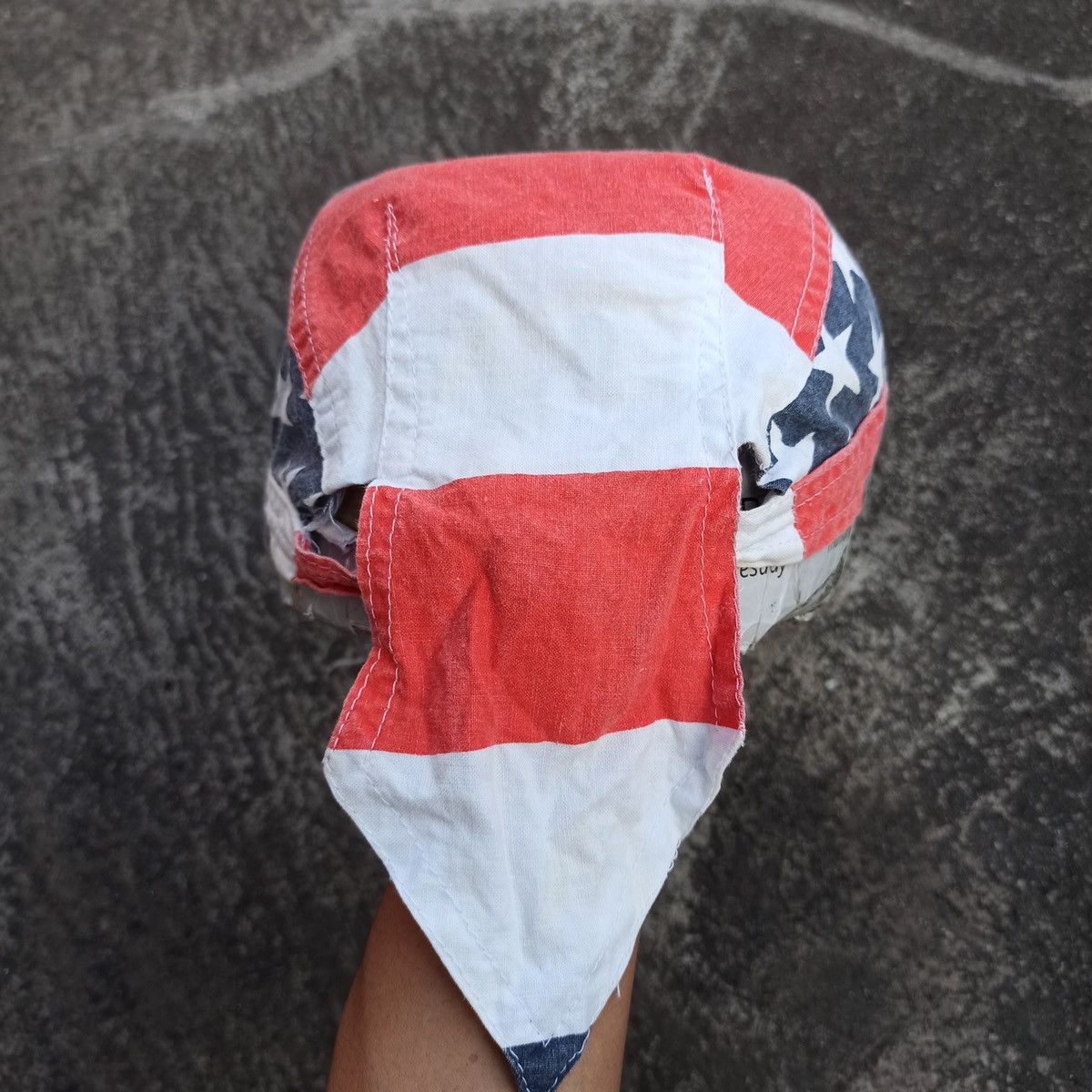Vintage unique USA flag hat Size ONE SIZE - 6 Thumbnail