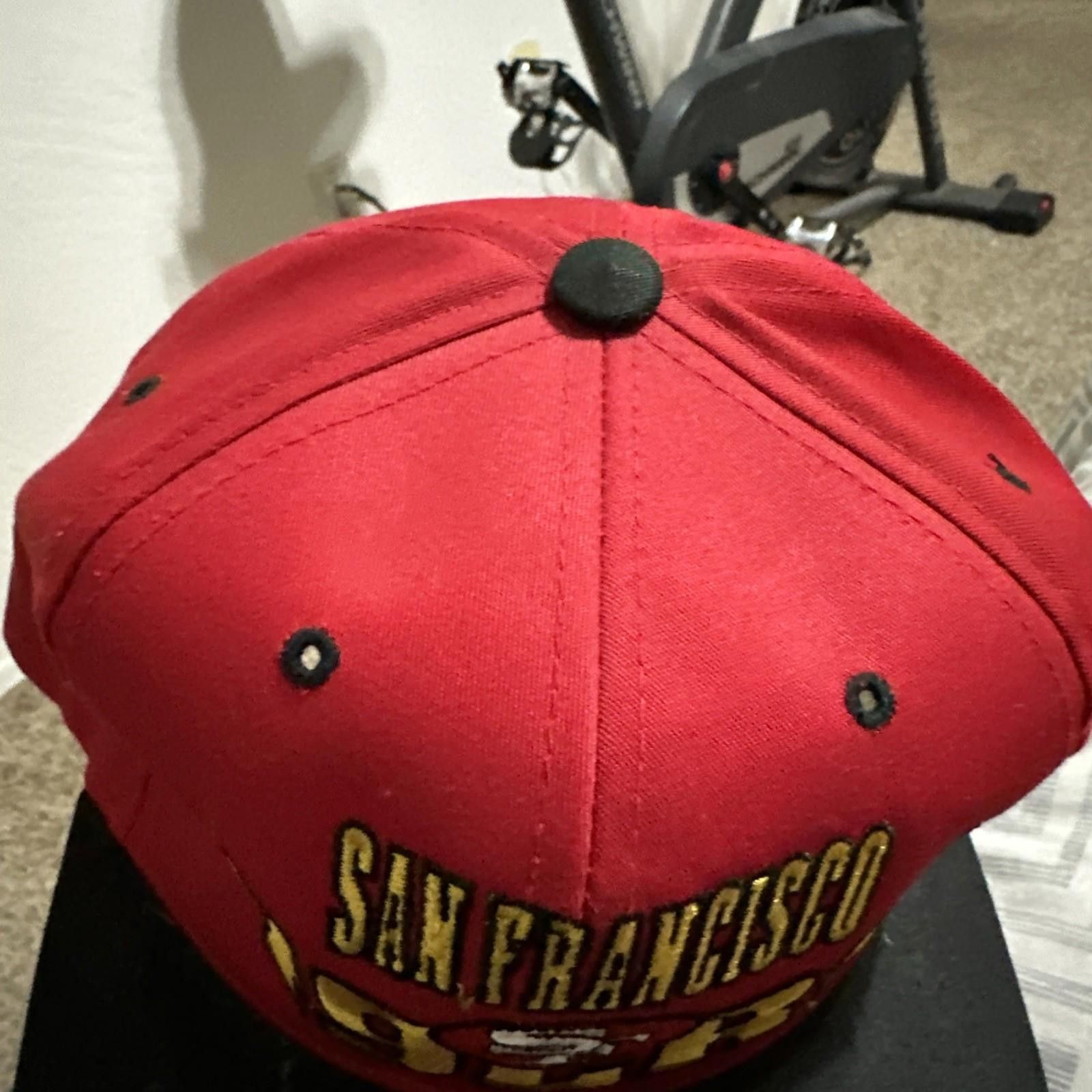 Anime Vintage Snapback San Francisco Forty Niners NFL 90's Cap Size ONE SIZE - 8 Thumbnail