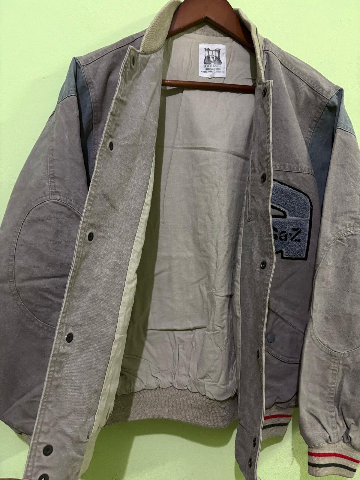 Japanese Brand Device Casual Ga-z Varsity Jacket Nice Design Size US M / EU 48-50 / 2 - 4 Thumbnail