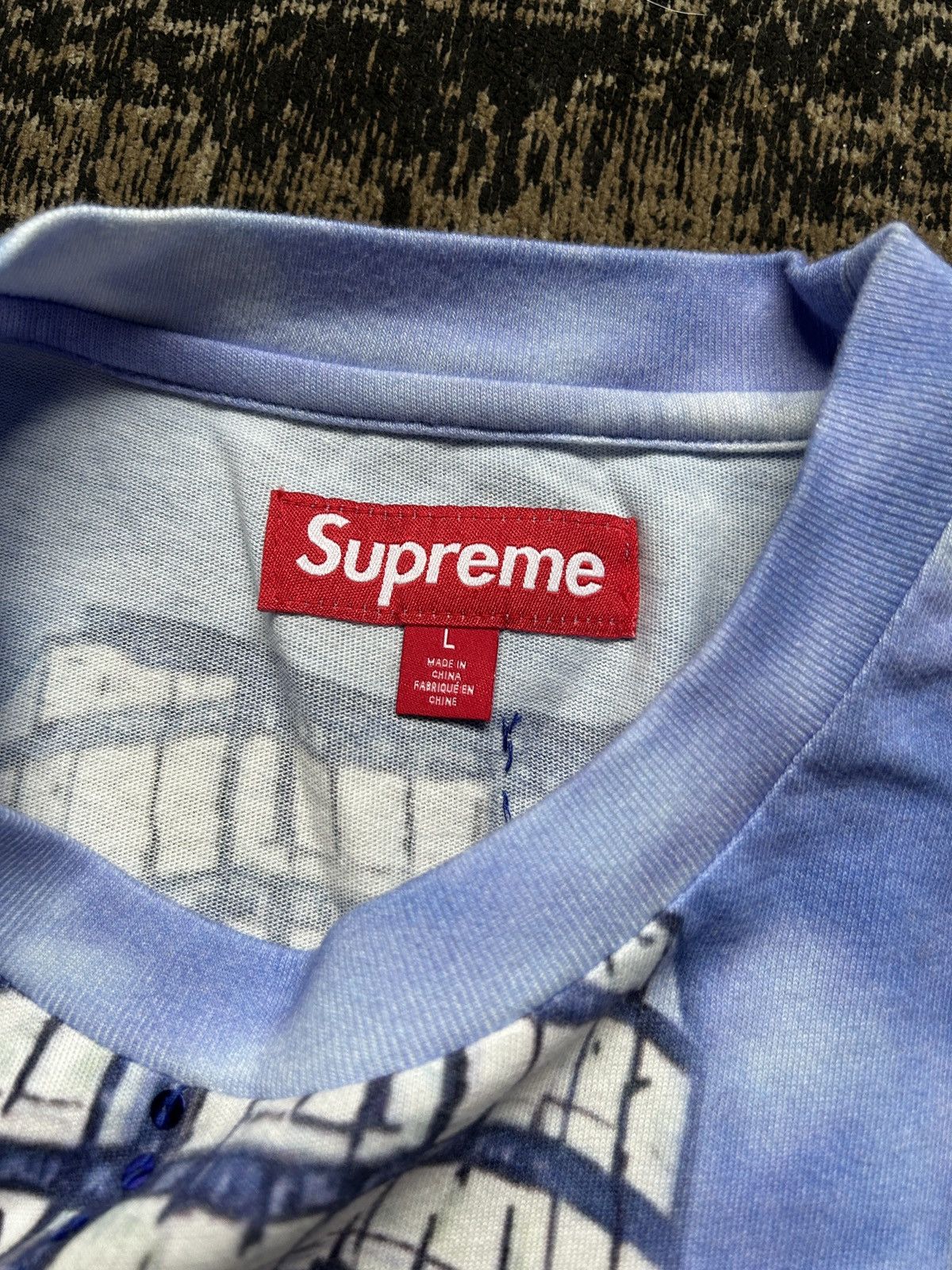 Supreme Supreme NYC Skyline Sequin L/S Top SS25 Size US L / EU 52-54 / 3 - 6 Thumbnail