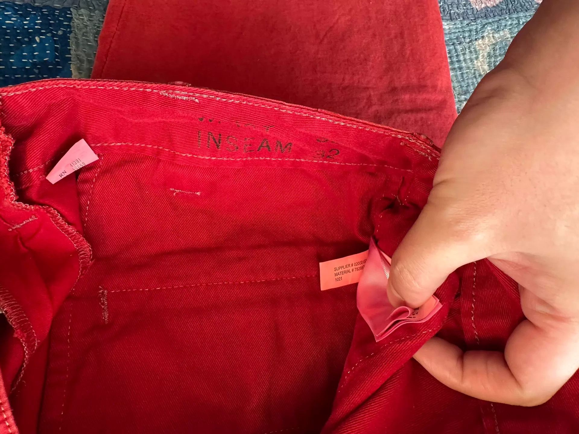 RRL Ralph Lauren RRL Washed Red Distressed Chino 32x32 Size US 32 / EU 48 - 5 Thumbnail