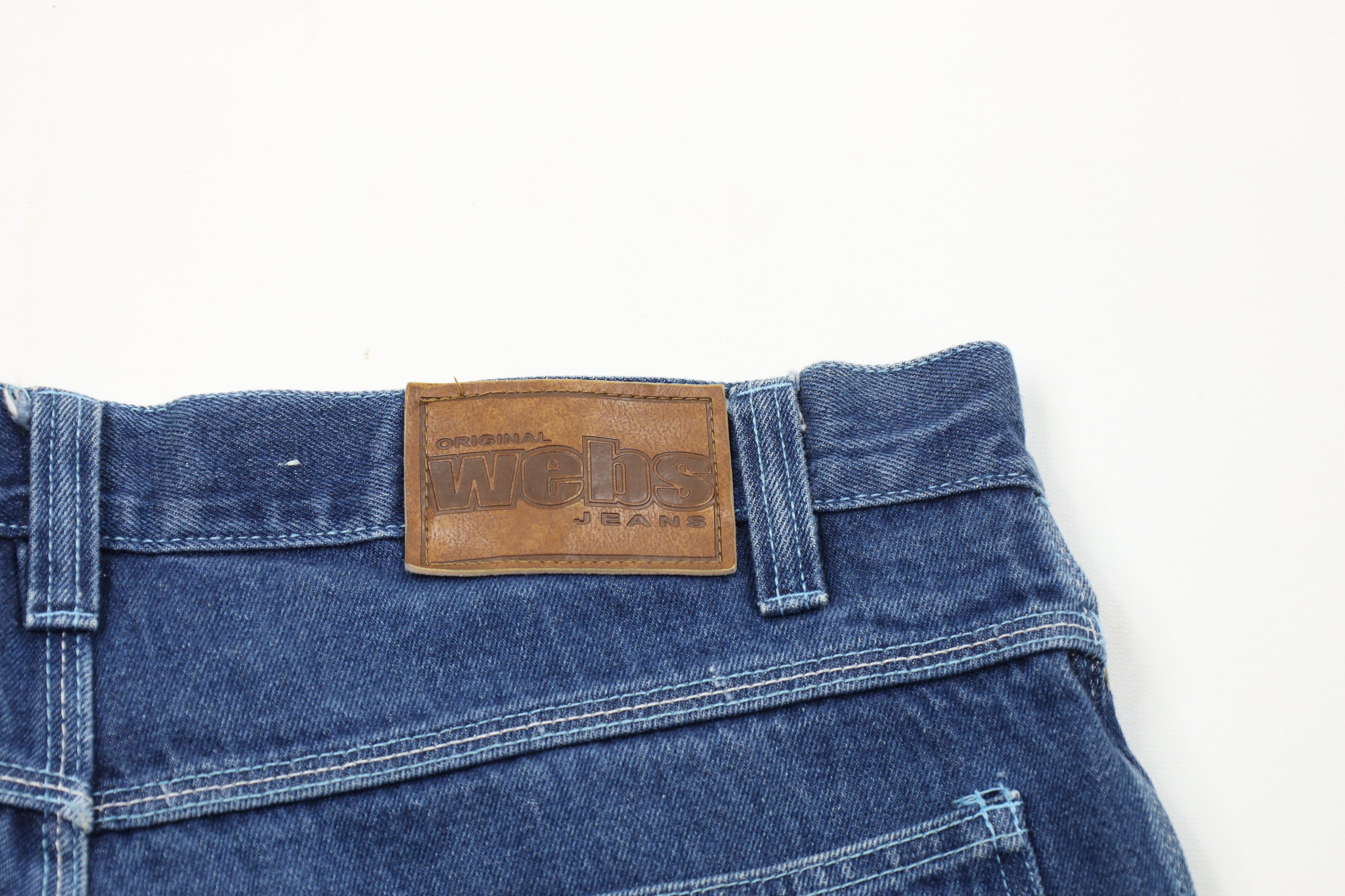 Vintage Vintage 90s Y2K Streetwear Skateboarding Denim Cargo Shorts Size US 36 / EU 52 - 11 Thumbnail