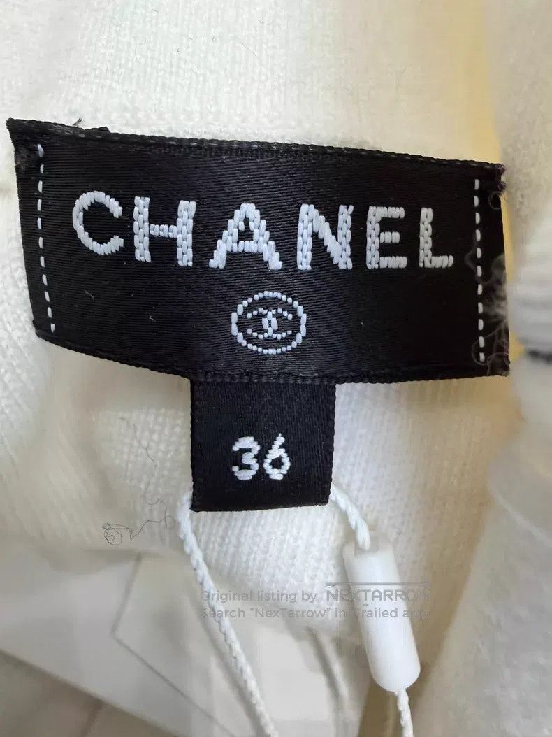Chanel Chanel Hooded white zipper cardigan coat Size XS / US 0-2 / IT 36-38 - 4 Thumbnail