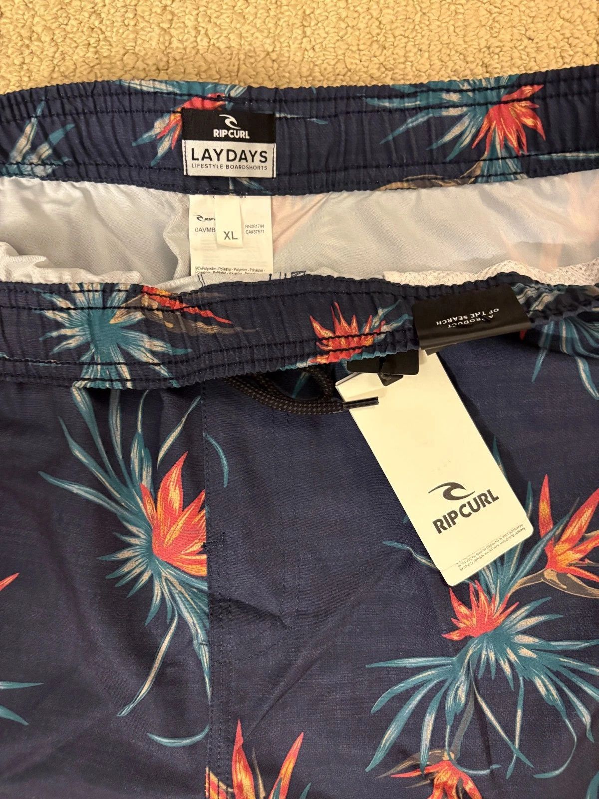 Rip Curl RIP CURL Laydays Party Volley Swim Trunks / Board Shorts Size US 44 / EU 60 - 5 Thumbnail