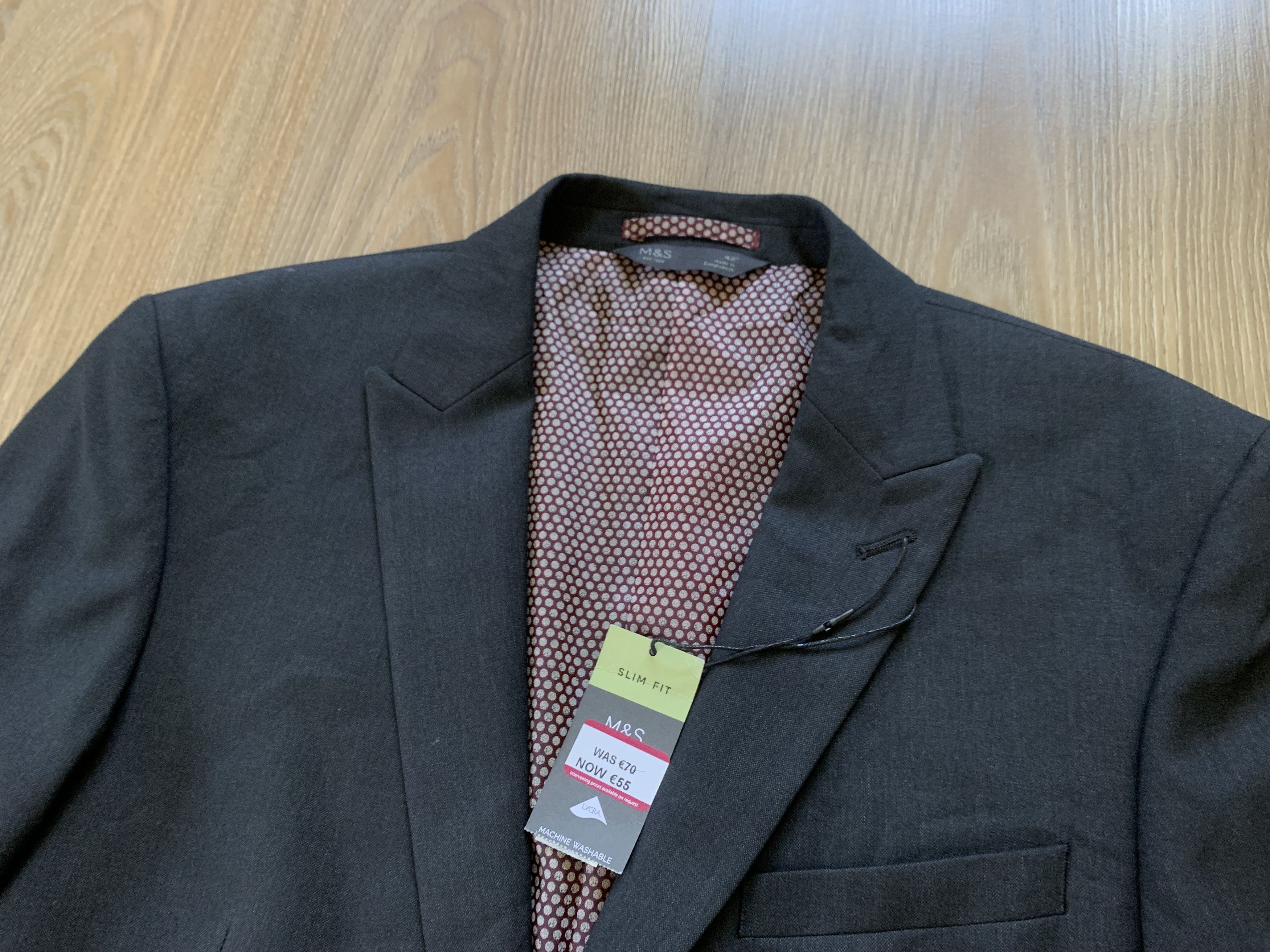 Marks & Spencer Marks & Spencer Mens Classic Casual Blazer Size 52R - 4 Thumbnail