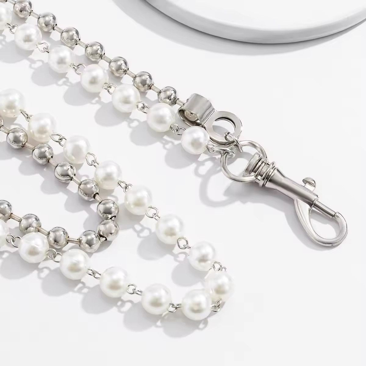 Jewelry Round Beads Pant Chain Size ONE SIZE - 3 Thumbnail