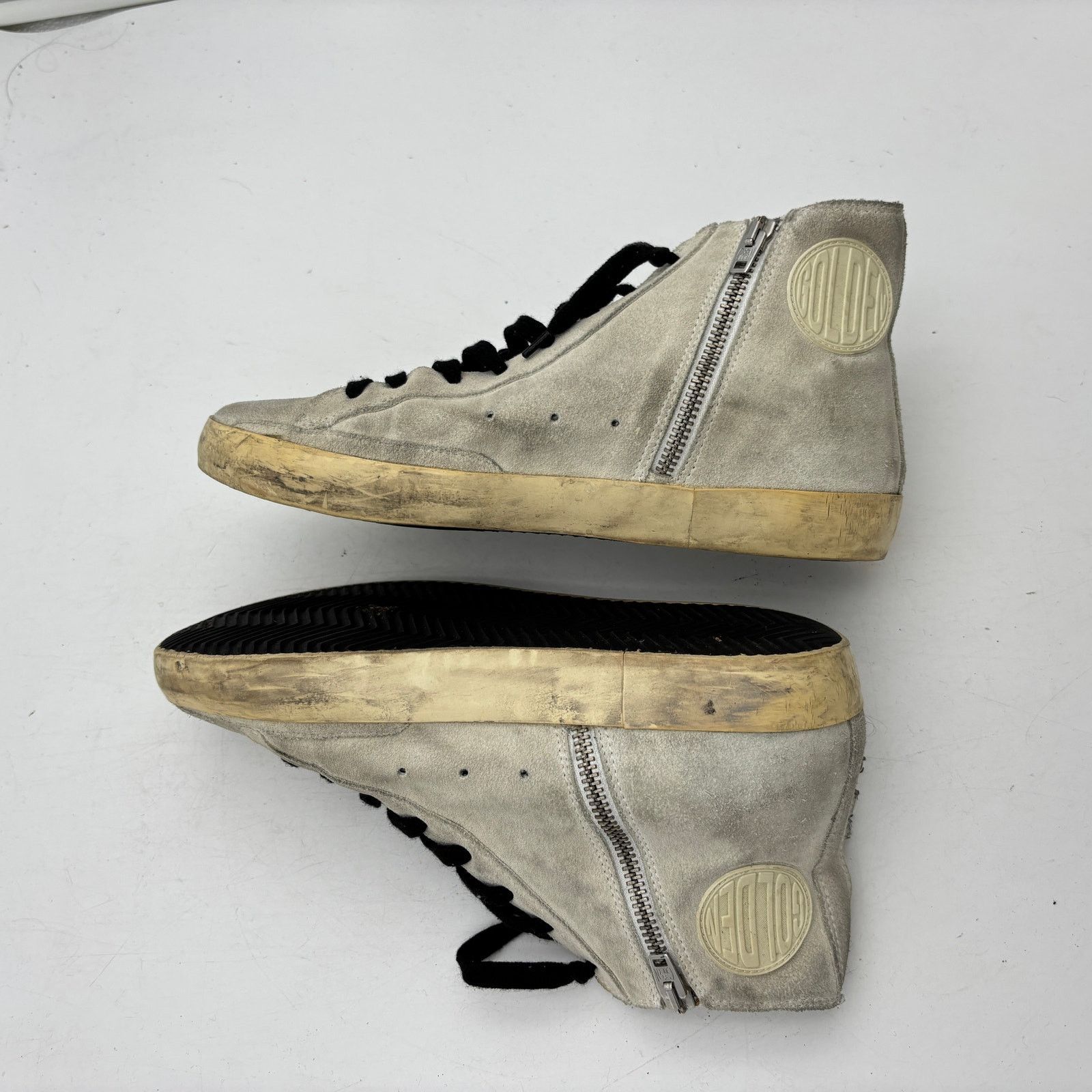 Golden Goose Golden Goose Francy Embelished Stones Hi Top Suede 39 US 9 Size US 9 / IT 39 - 6 Thumbnail