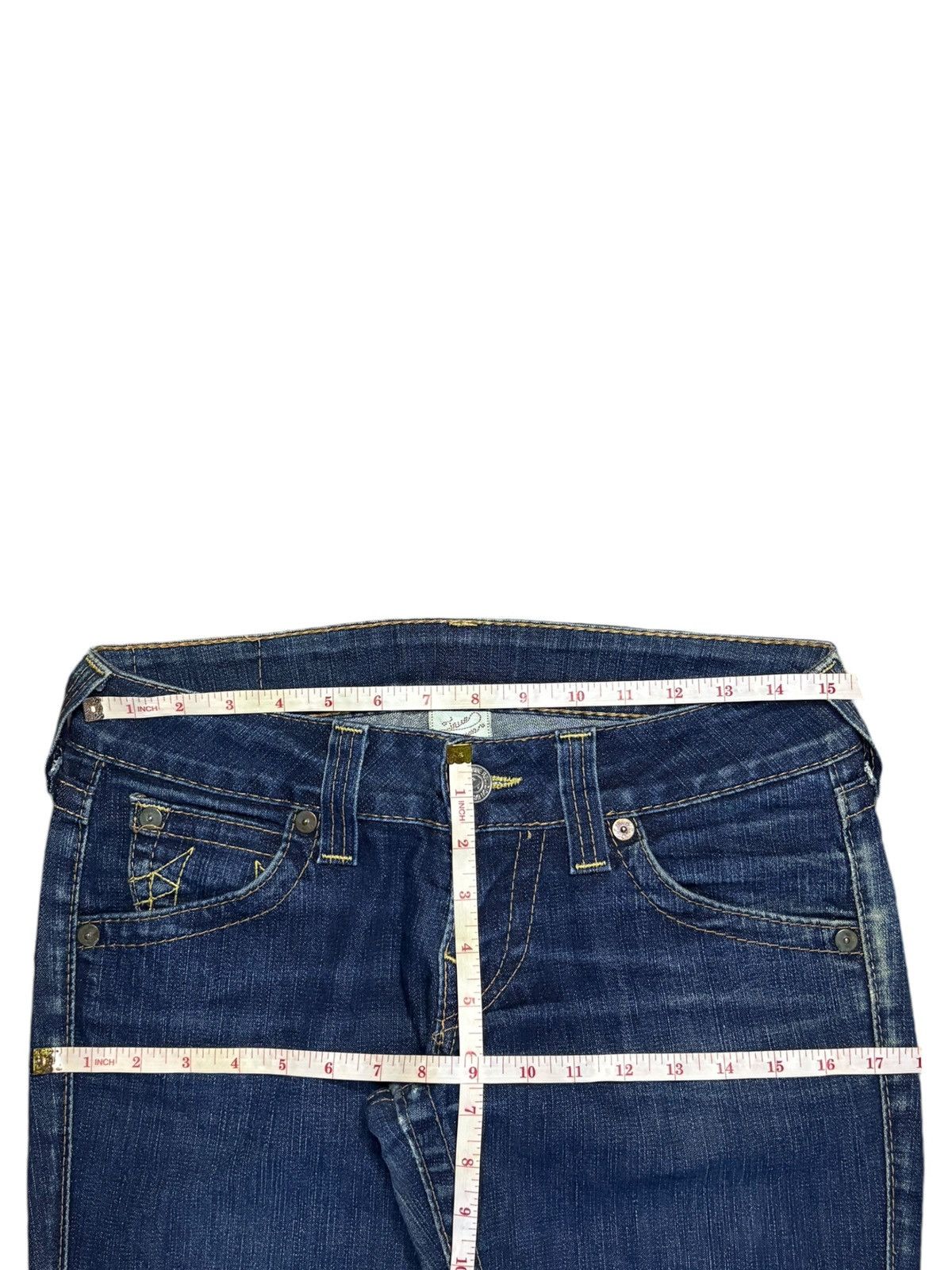 True Religion Vintage True Religion Blue Wash Skinny Fit Jeans Size 30" / US 8 / IT 44 - 13 Thumbnail