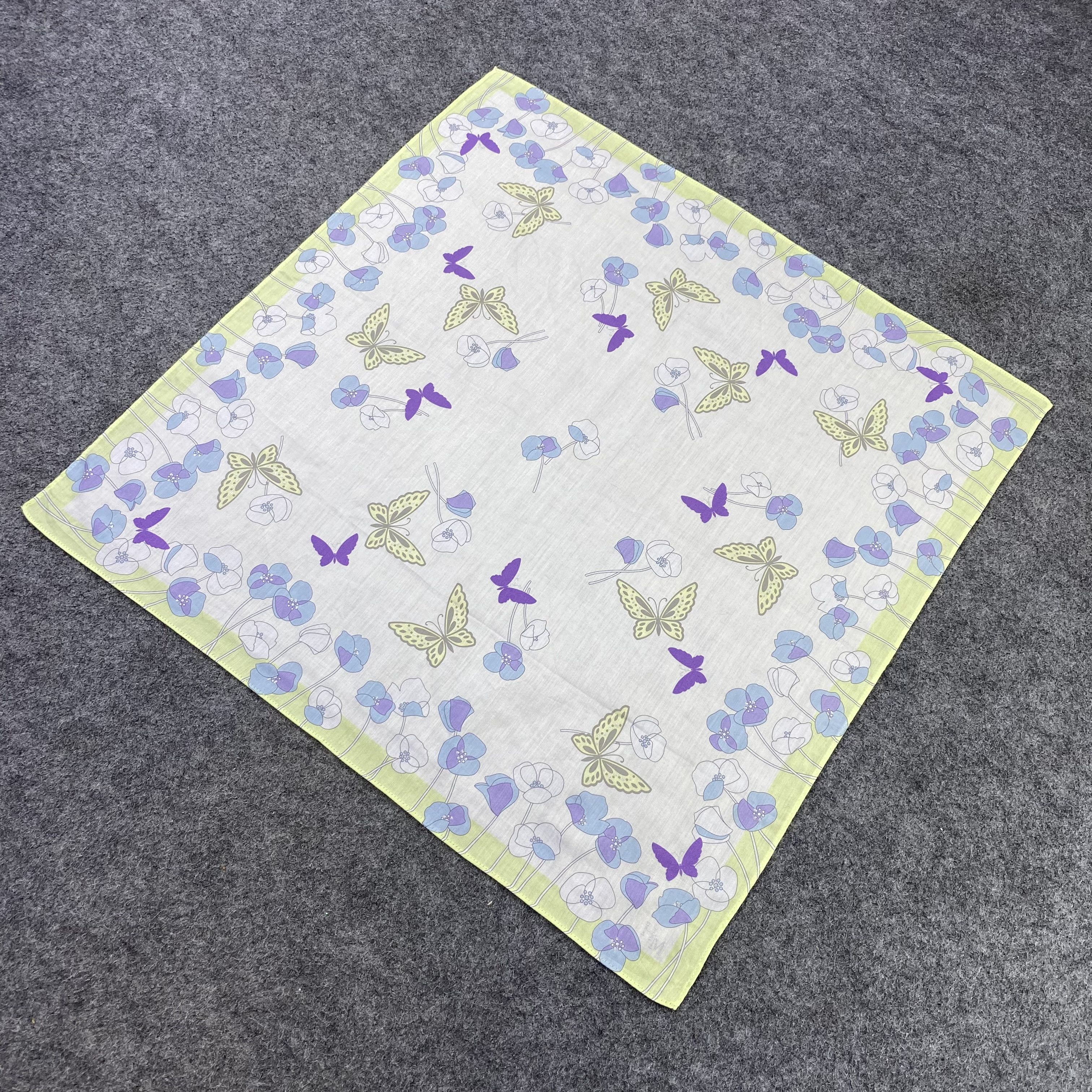 Hanae Mori Hanae Mori Handkerchief / Bandana / Neckerchief-B1549 Size ONE SIZE - 4 Thumbnail