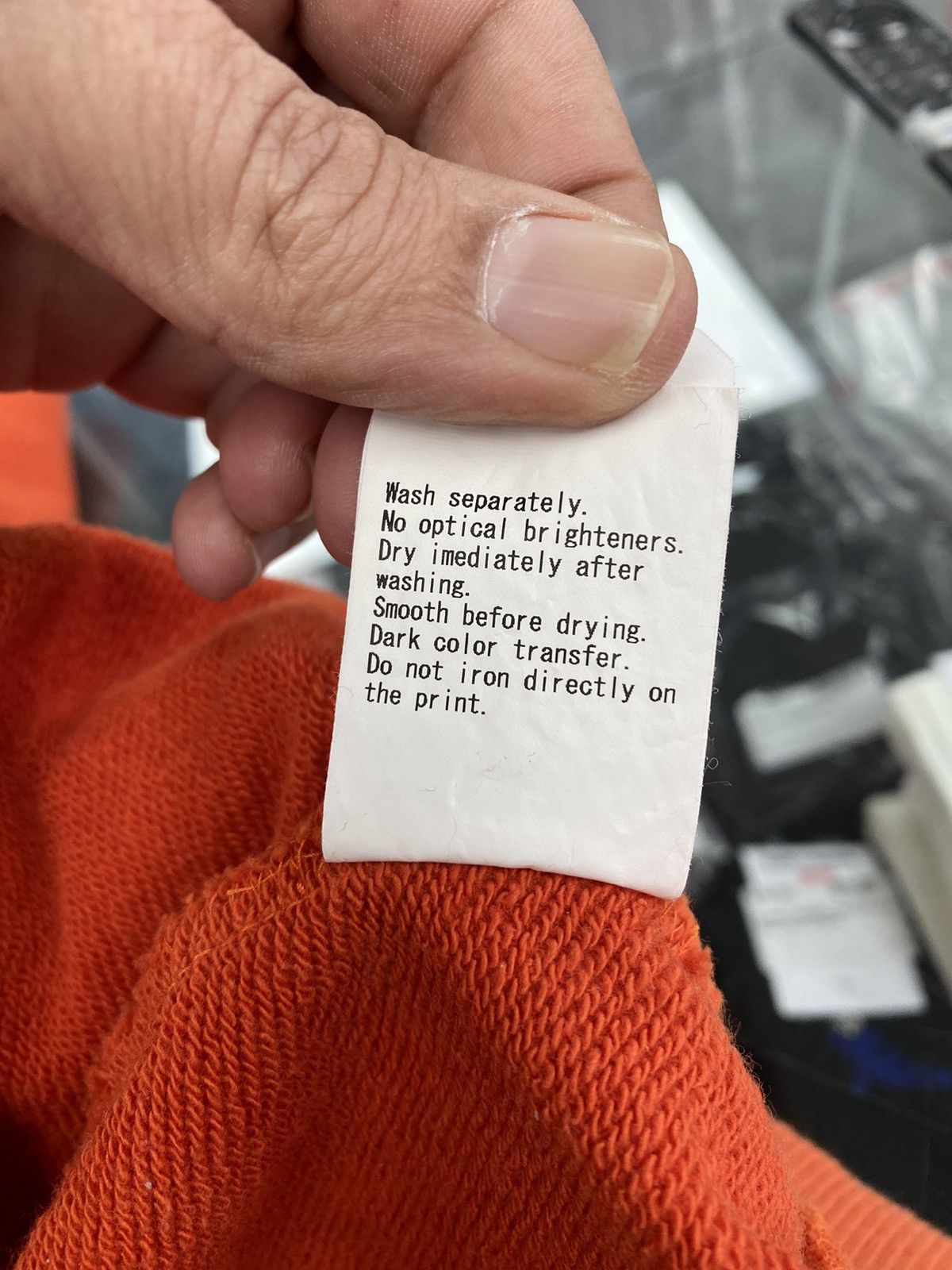 Cactus Plant Flea Market CPFM welcome hoodie orange small authentic Size US S / EU 44-46 / 1 - 11 Thumbnail
