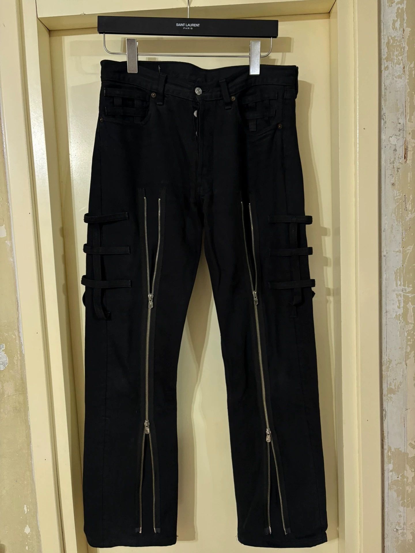 Takahiromiyashita The Soloist. The Soloist 21 1st Run 501 Vintage Zip Denim Jeans 48 28-30 Size US 29 - 1 Thumbnail
