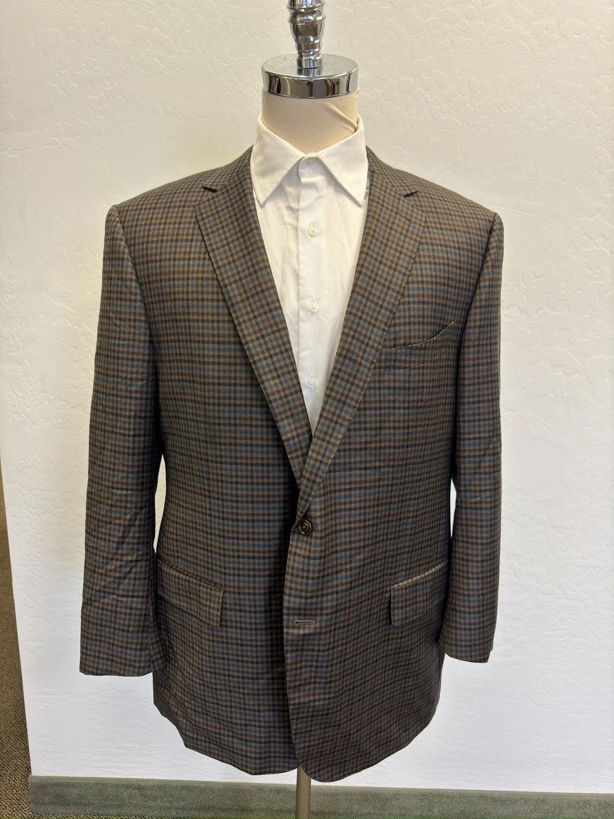 Ermenegildo Zegna Ermenegildo Zegna Made in Italy Trofeo Wool Jacket 50R $3590 Size 50R - 1 Thumbnail