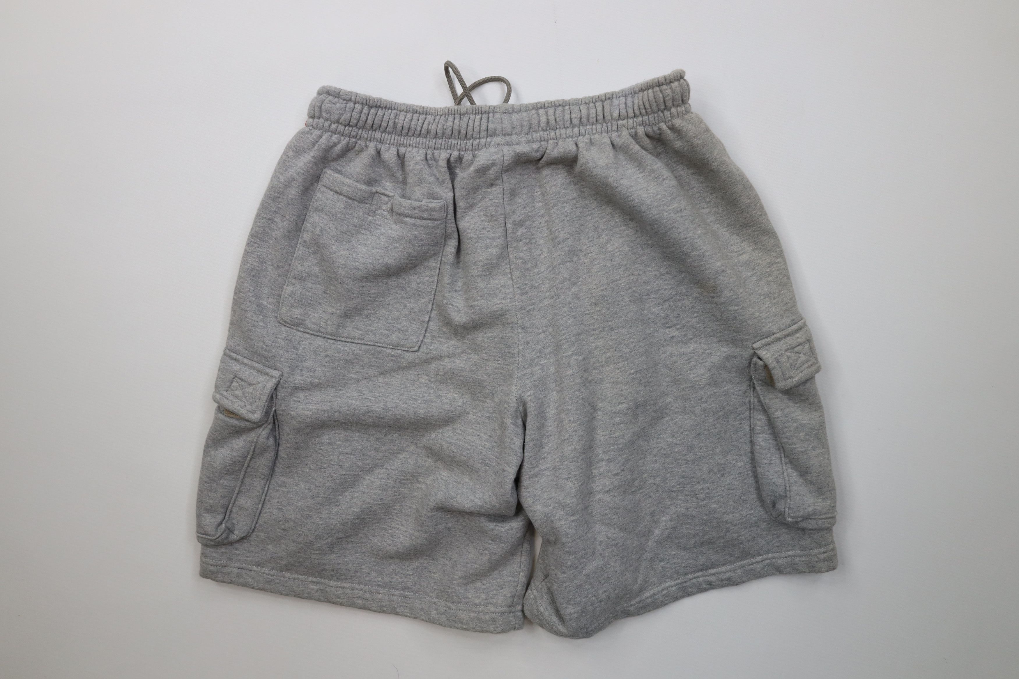Vintage Vintage 90s Y2K Streetwear Blank Sweatpants Cargo Shorts Size US 36 / EU 52 - 9 Thumbnail