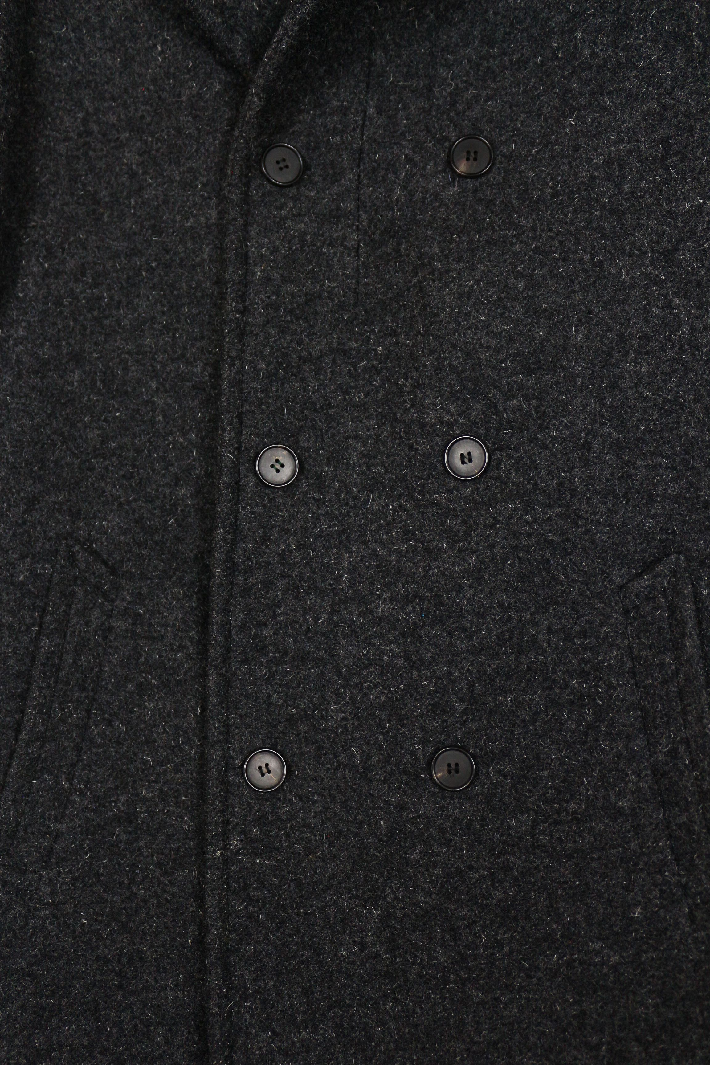 Allsaints Allsaints Double Breasted Gable Wool Coat Size US S / EU 44-46 / 1 - 3 Thumbnail