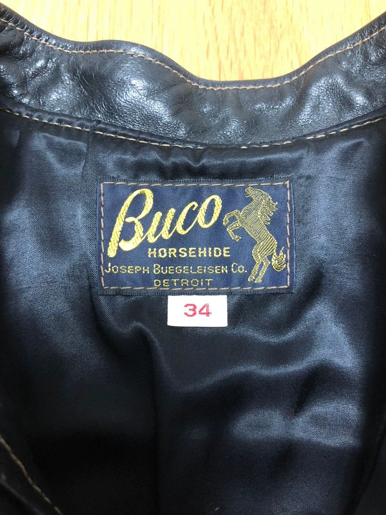The Real McCoy's The Real McCoys Buco J100's Leather Jacket Size US XS / EU 42 / 0 - 4 Thumbnail