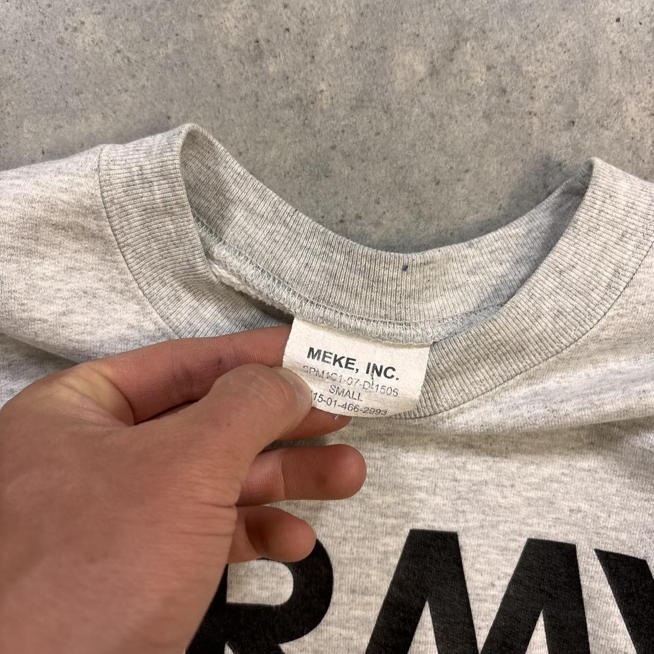 Other Vintage army 1990s spell out crewneck Size US S / EU 44-46 / 1 - 4 Thumbnail