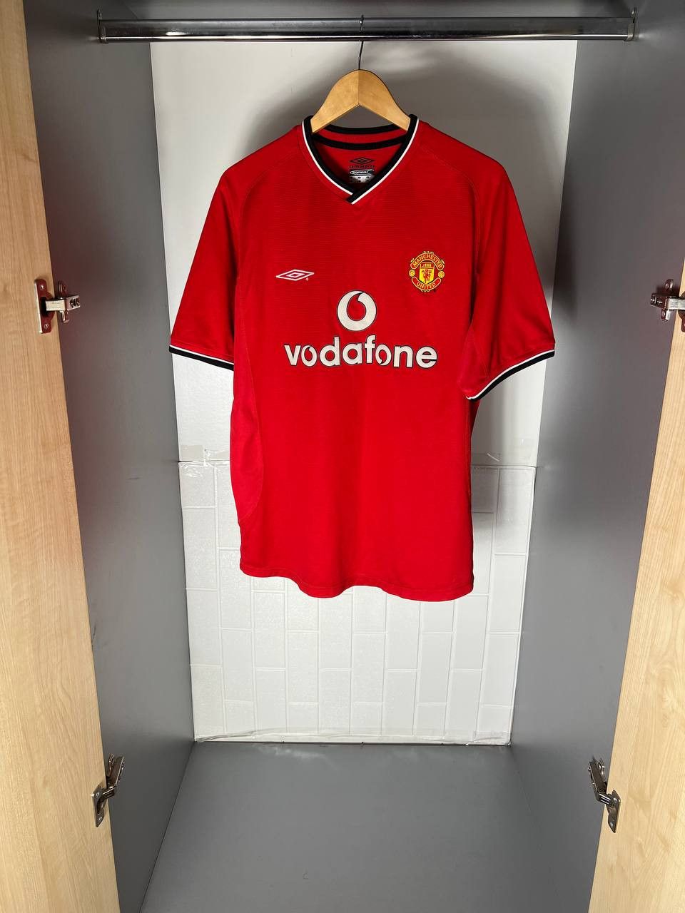 Manchester United × Umbro UMBRO SHARP MANCHESTER UNITED 90s JERSEY