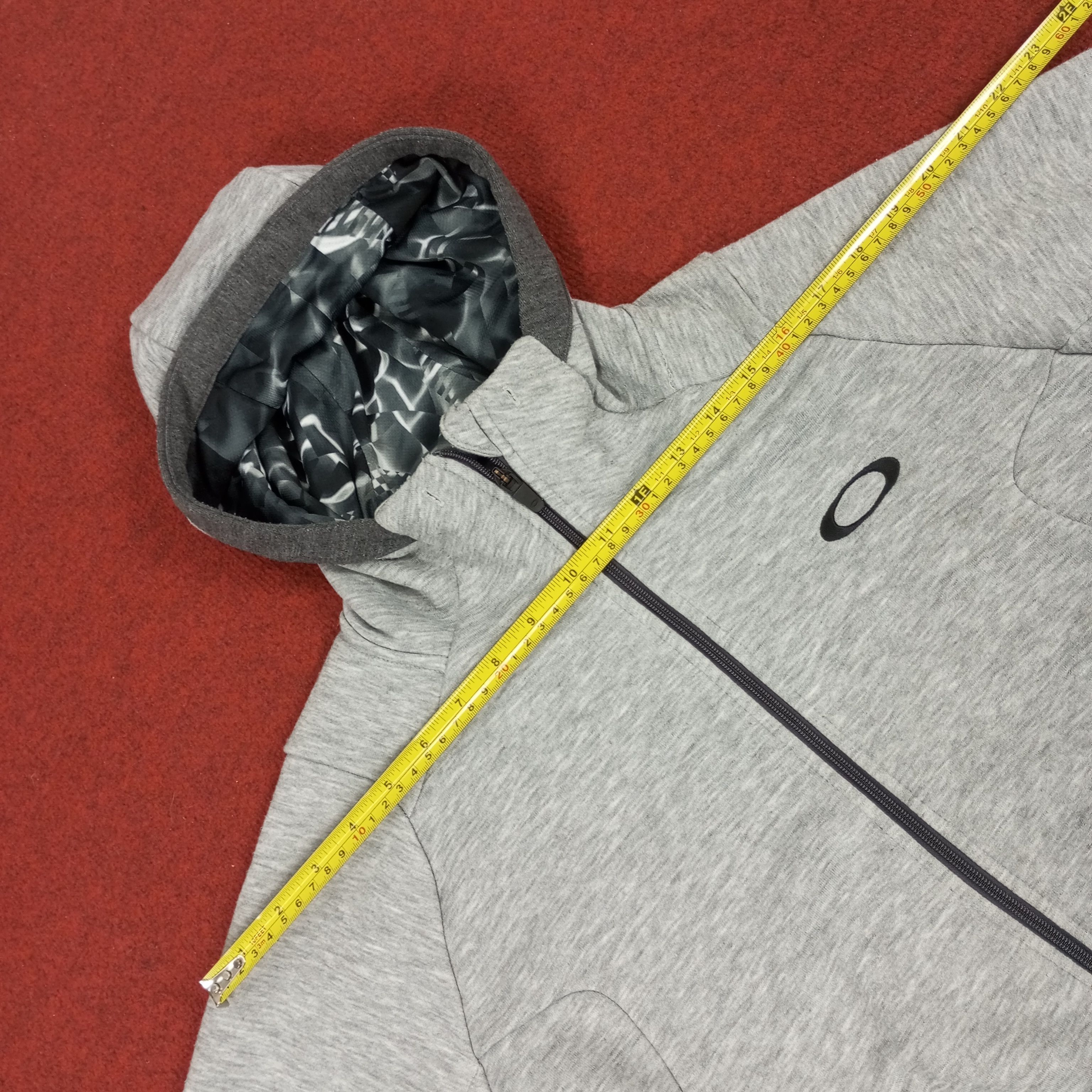 Oakley × Vintage Oakley Logo Spellout Design Zipper Hoodies Size US M / EU 48-50 / 2 - 13 Thumbnail