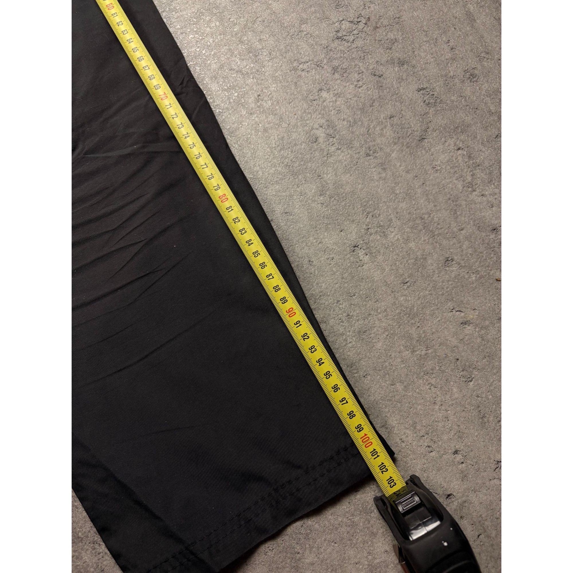 Nike Rare Vintage 90s Nike Track Pants Black Red Tag Baggy Swoosh Size US 34 / EU 50 - 6 Thumbnail