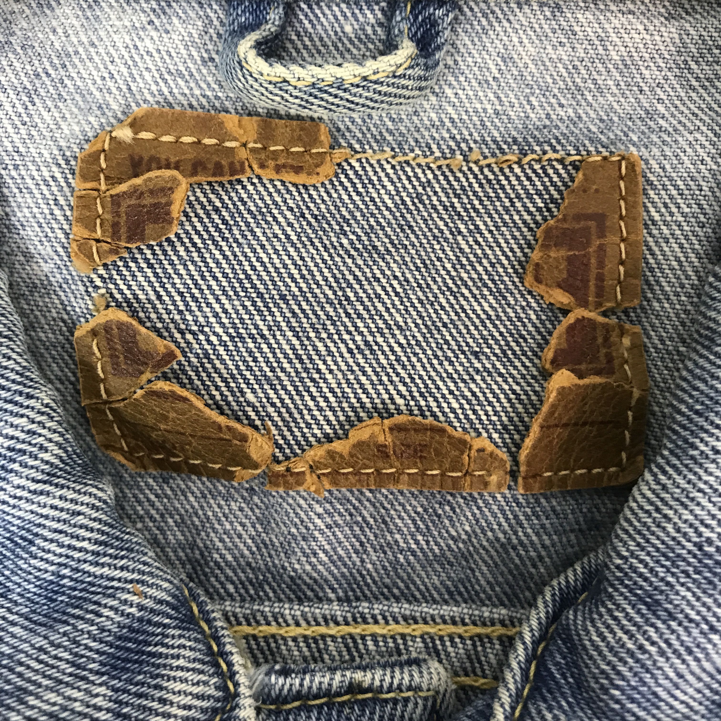 Japanese Brand BLUEWAY TRACKER DENIM JACKET JAPAN K63B11 Size US L / EU 52-54 / 3 - 8 Thumbnail