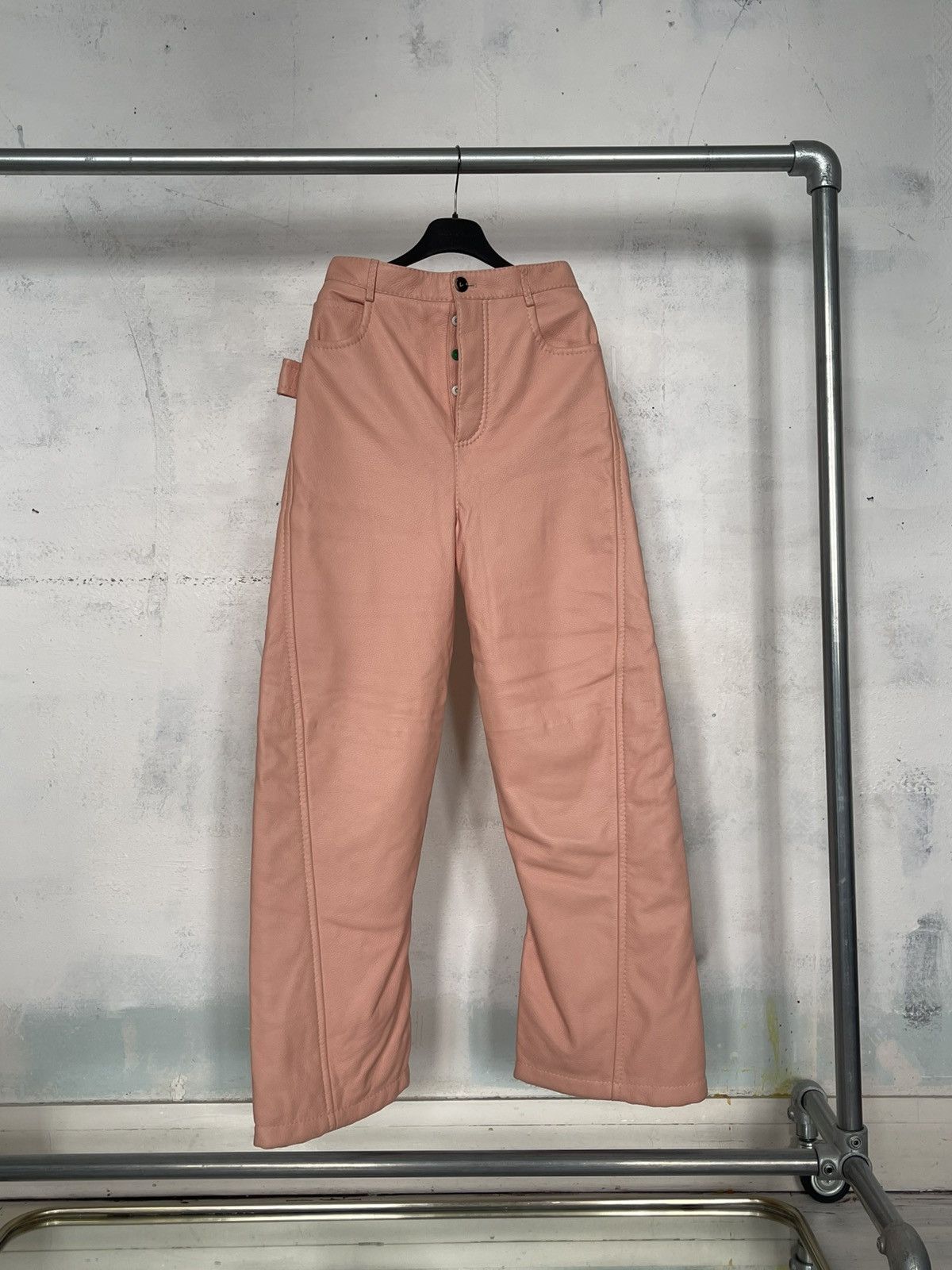Bottega Veneta Bottega Veneta Deerskin Pants Size US 30 / EU 46 - 2 Thumbnail