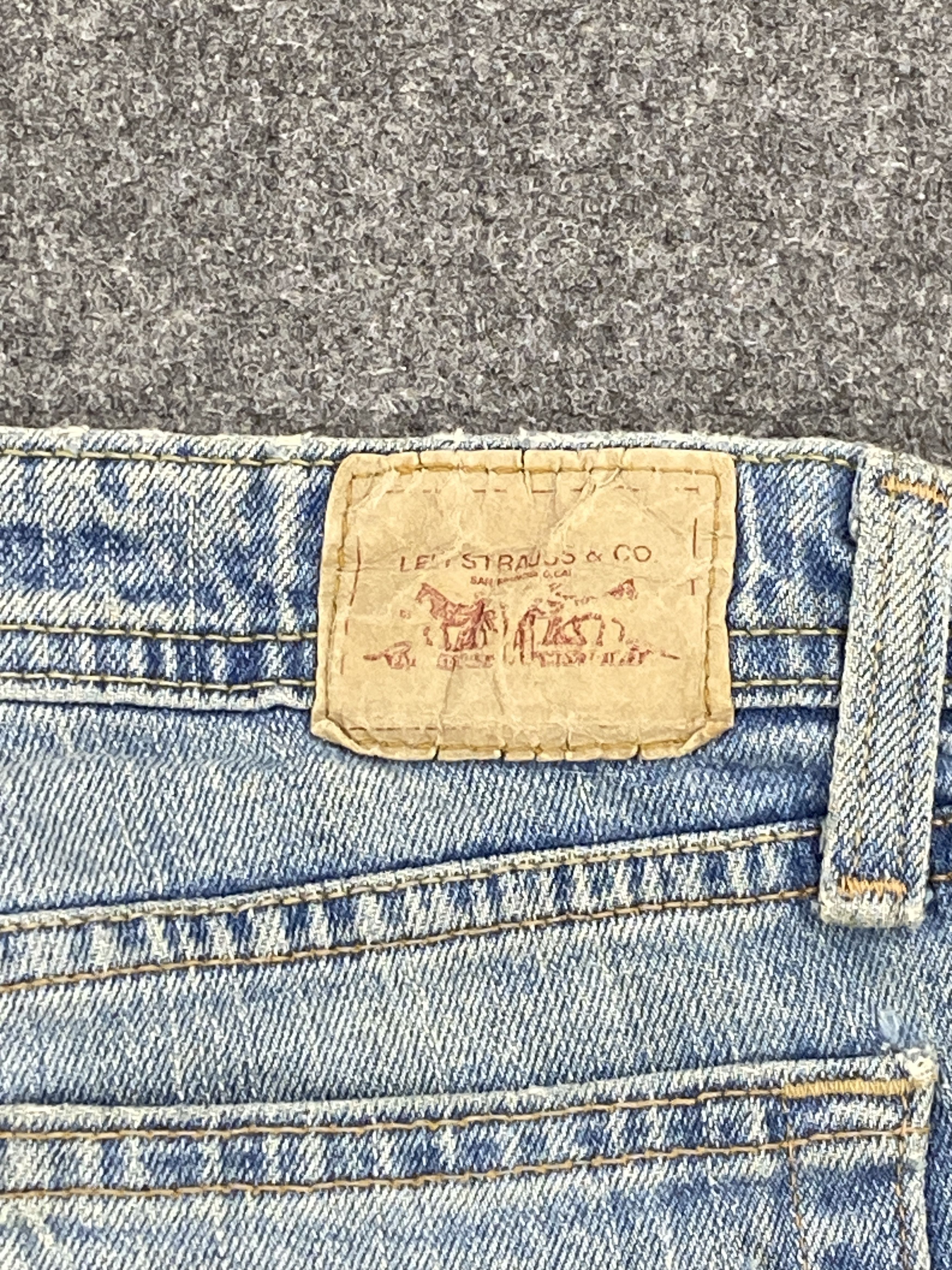Levi's Vintage levis 518 Flare Bootcut Blue Denim DP2628 Size US 28 / EU 44 - 5 Thumbnail