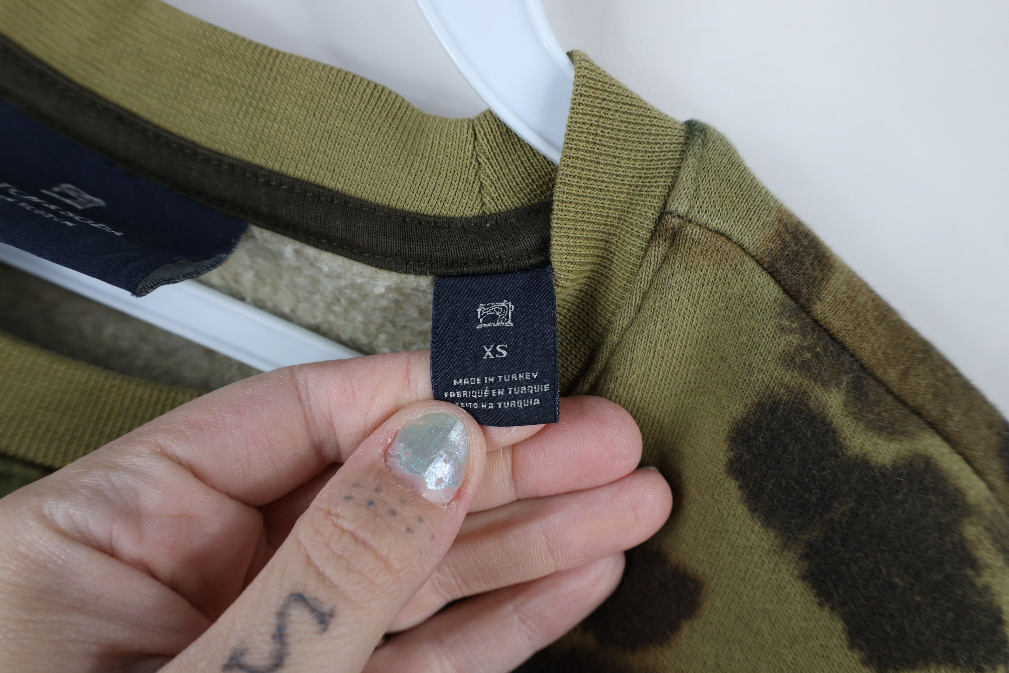 Scotch & Soda × Vintage Scotch & Soda Abstract Acid Wash Flower Crewneck Sweatshirt Size XS / US 0-2 / IT 36-38 - 9 Thumbnail