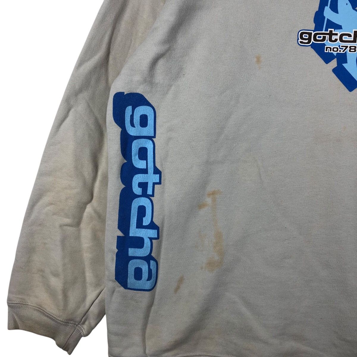 Gotcha GOTCHA Big Logo Design Crewneck Sweatshirt Size US L / EU 52-54 / 3 - 3 Thumbnail