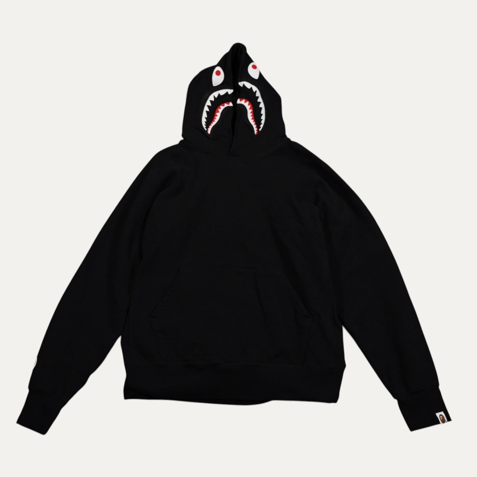 Bape Bape Shark Pullover Hoodie Size US XL / EU 56 / 4 - 1 Thumbnail