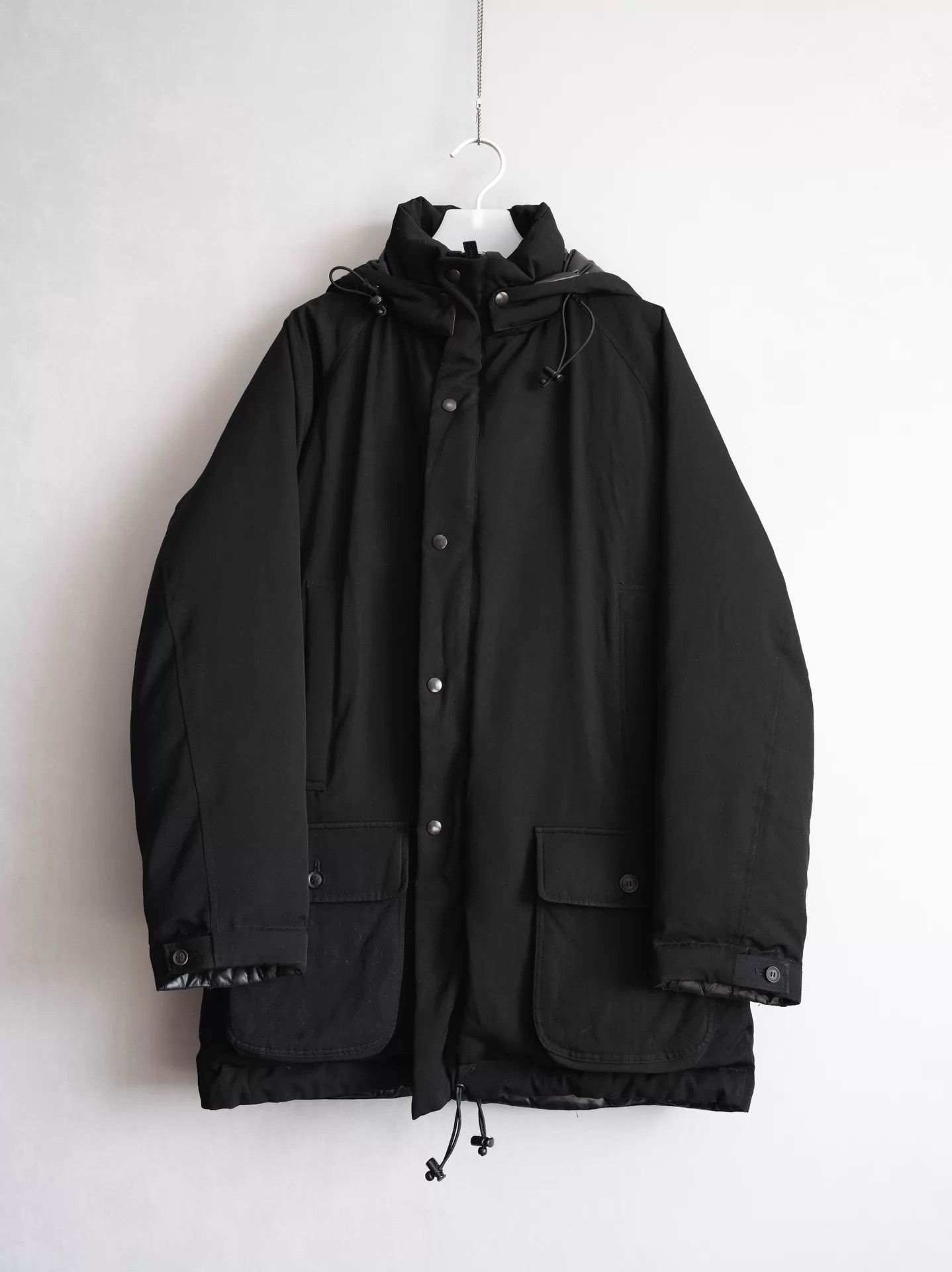 Yohji Yamamoto Yohji Yamamoto 19AW Removable Hood Down Jacket Black Size US M / EU 48-50 / 2 - 1 Thumbnail