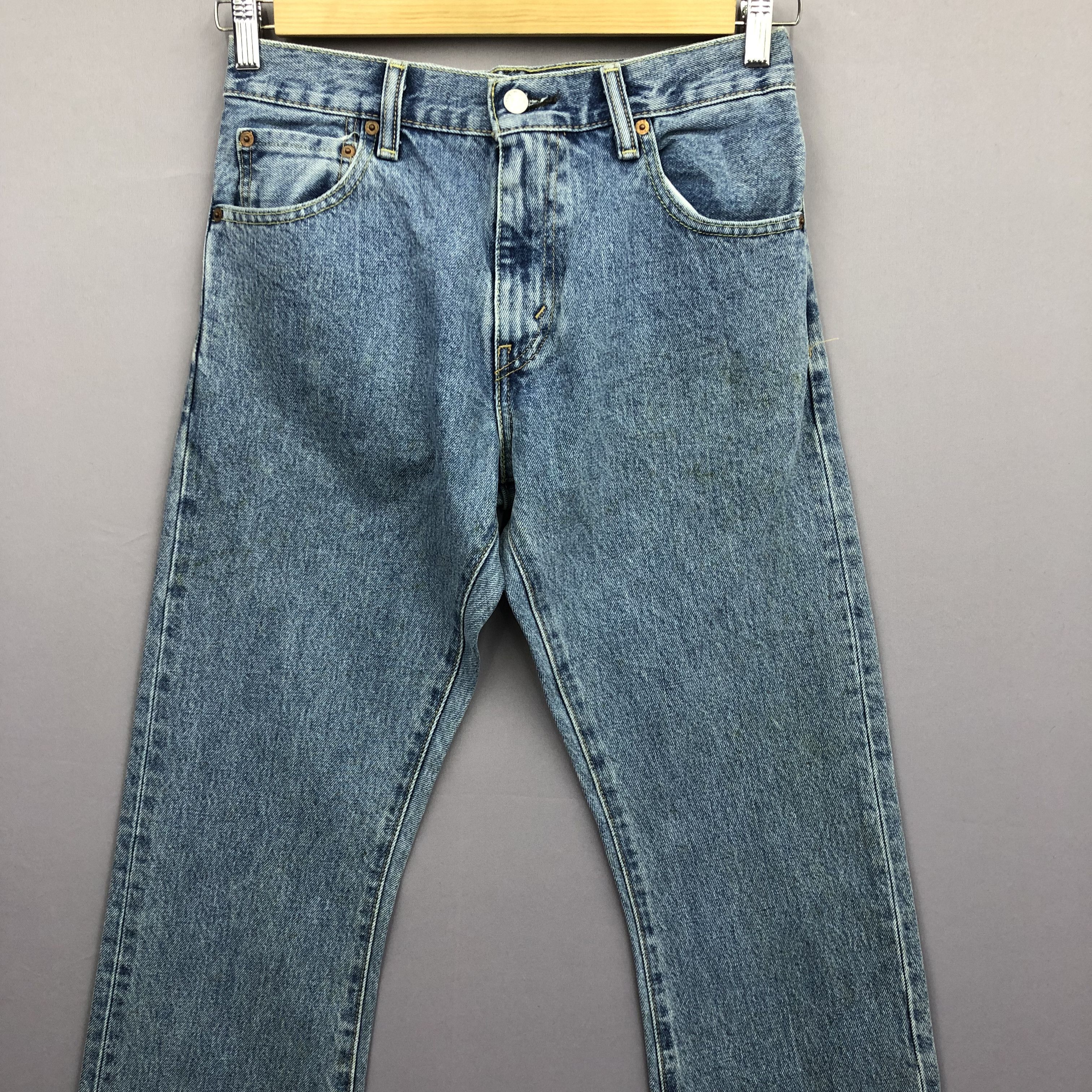 Levi's Vintage Y2K Levi's 517 Flare Jeans Levis Bootcut Faded Denim Size US 30 / EU 46 - 3 Thumbnail