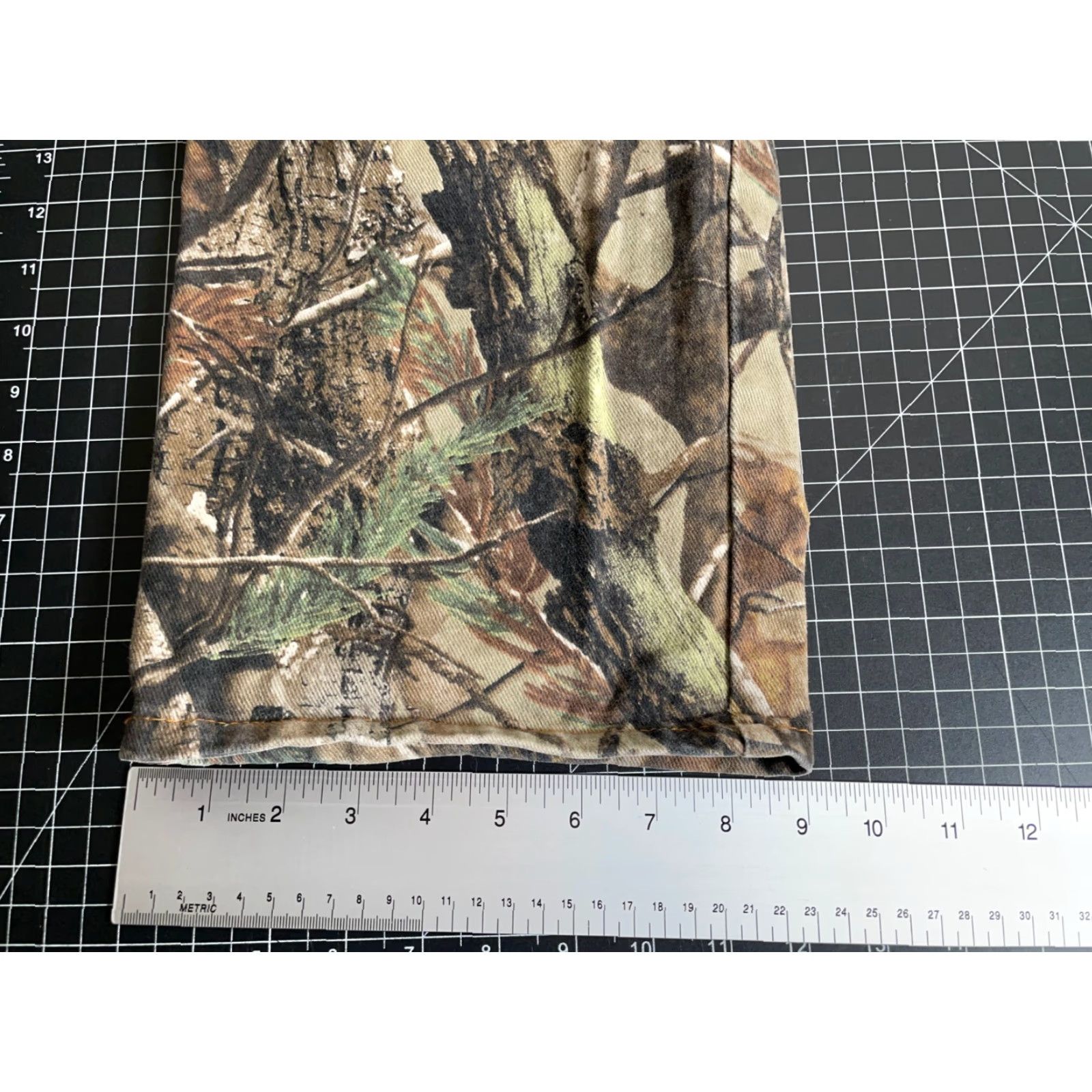 Realtree VINTAGE Diamond Cut Mens Jeans 36 x 32 Straight Fit Camouflage Y2K RealTree Cotton Denim Size US 36 / EU 52 - 7 Thumbnail