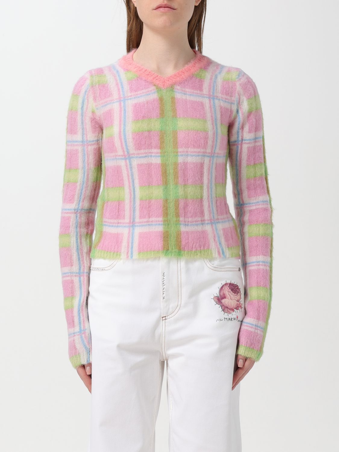 image of Marni Sweater Woman Pink, Women's (Size Small)