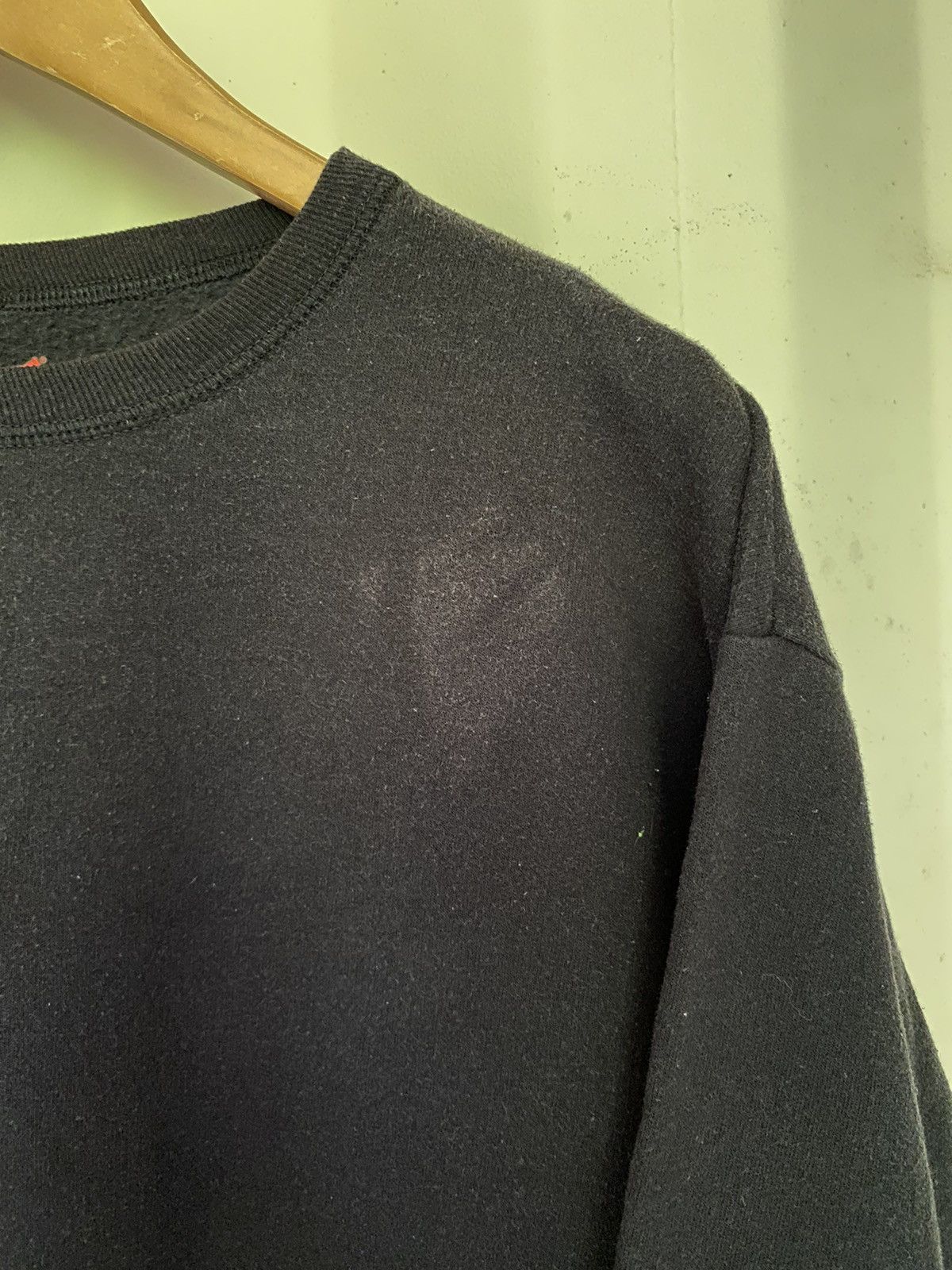 Hanes Hanes vintage black sweater Size US M / EU 48-50 / 2 - 2 Thumbnail