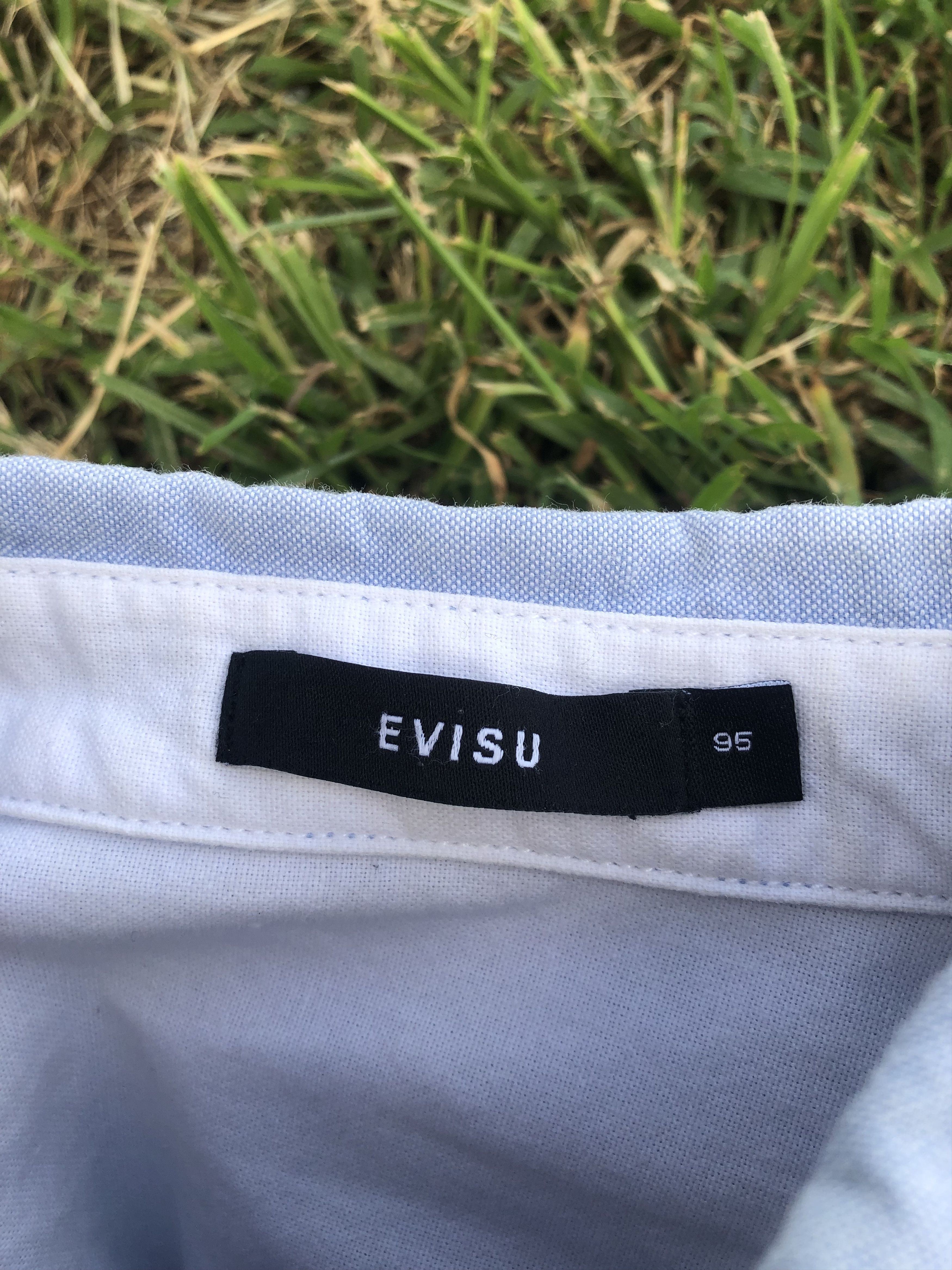 Evisu Evisu Maniac Light Blue Button Shirts Size S / US 4 / IT 40 - 3 Thumbnail