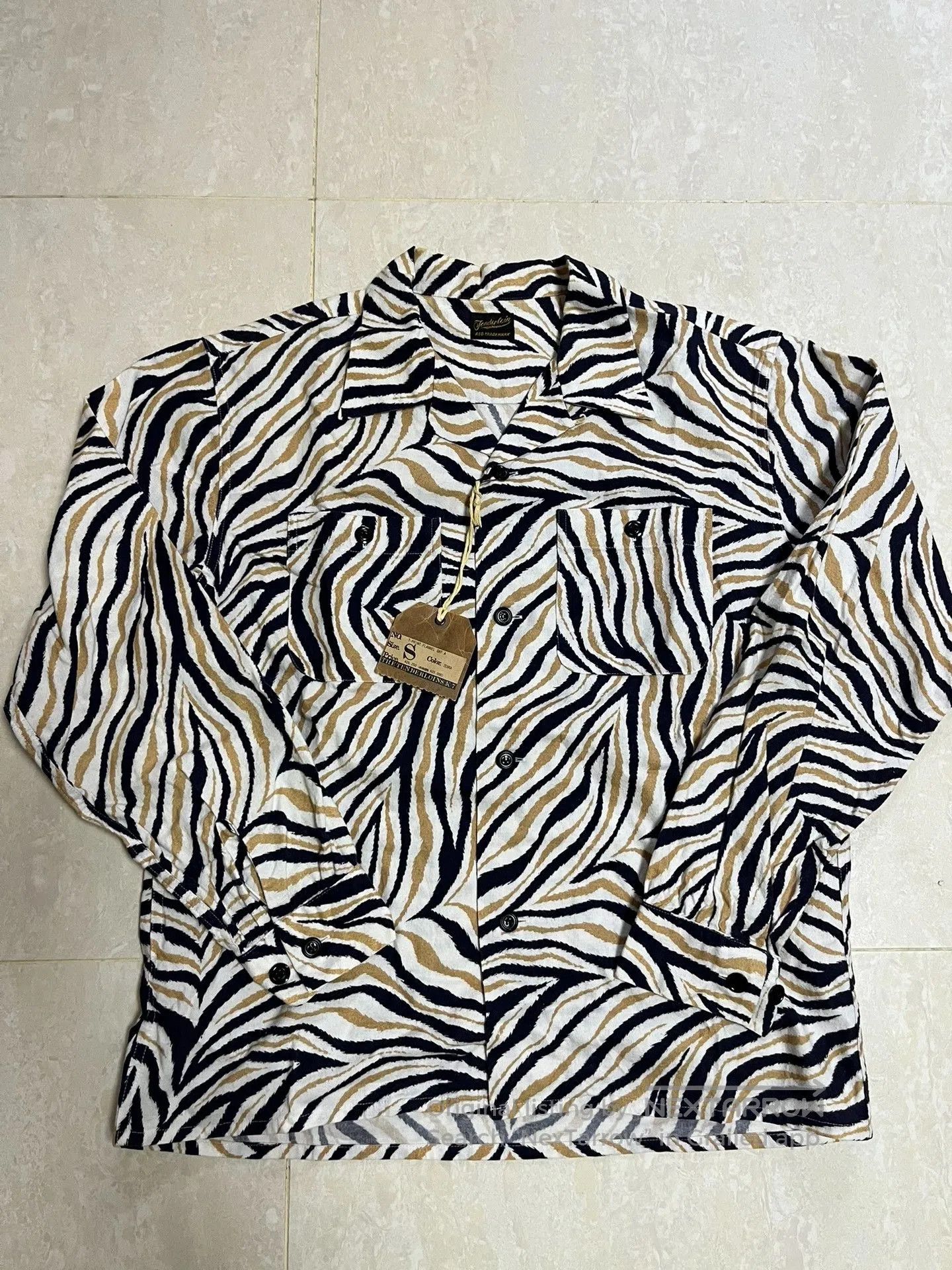 Tenderloin Tenderloin Zebra Print Shirt. Size US S / EU 44-46 / 1 - 1 Thumbnail
