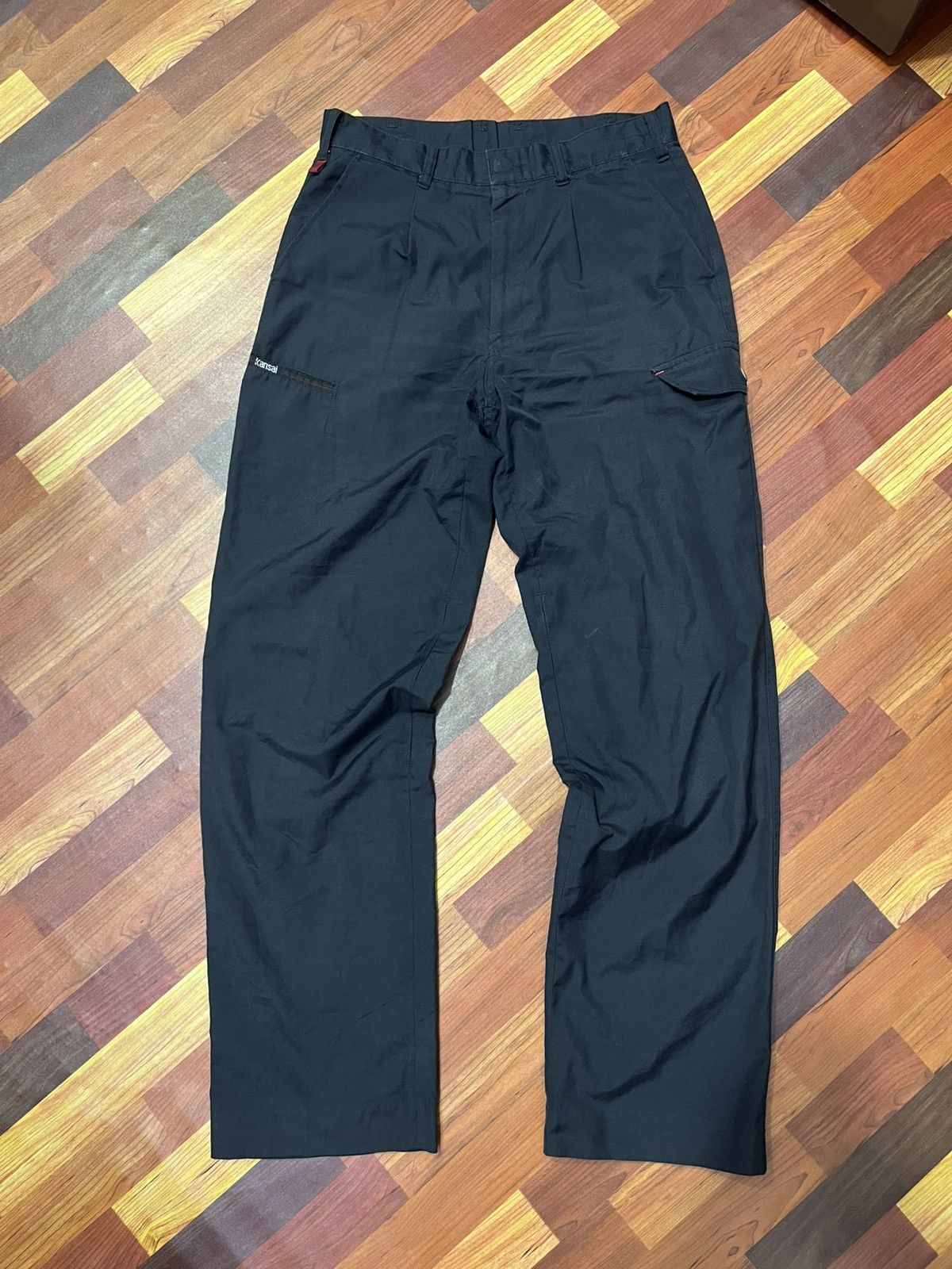 Kansai Yamamoto Kansai Uniform Cargo Pants Black Tactical Work Size US 30 / EU 46 - 1 Thumbnail