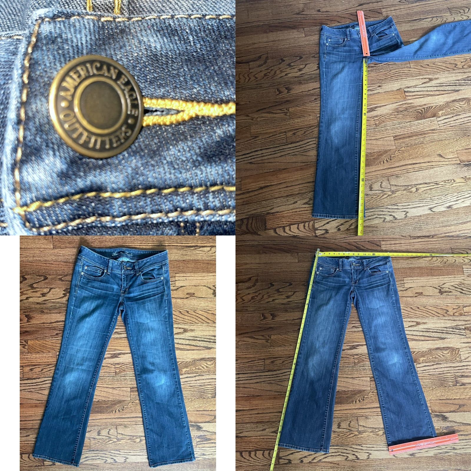 American Eagle Outfitters American Eagle Outfitters Jeans Women 8 Regular Bootcut Denim Blue Slim Boot Stretch 30x30 Size 30" / US 8 / IT 44 - 9 Thumbnail