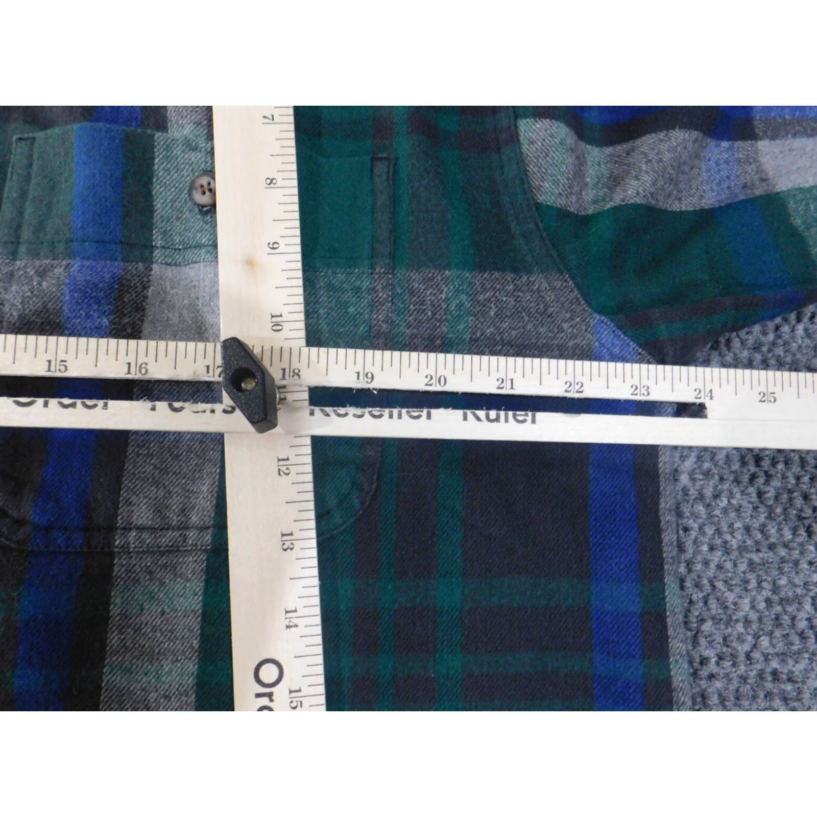 Eddie Bauer VINTAGE Eddie Bauer Flannel Shirt Mens Large Green McKinley Outdoor Plaid USA Size US L / EU 52-54 / 3 - 7 Thumbnail