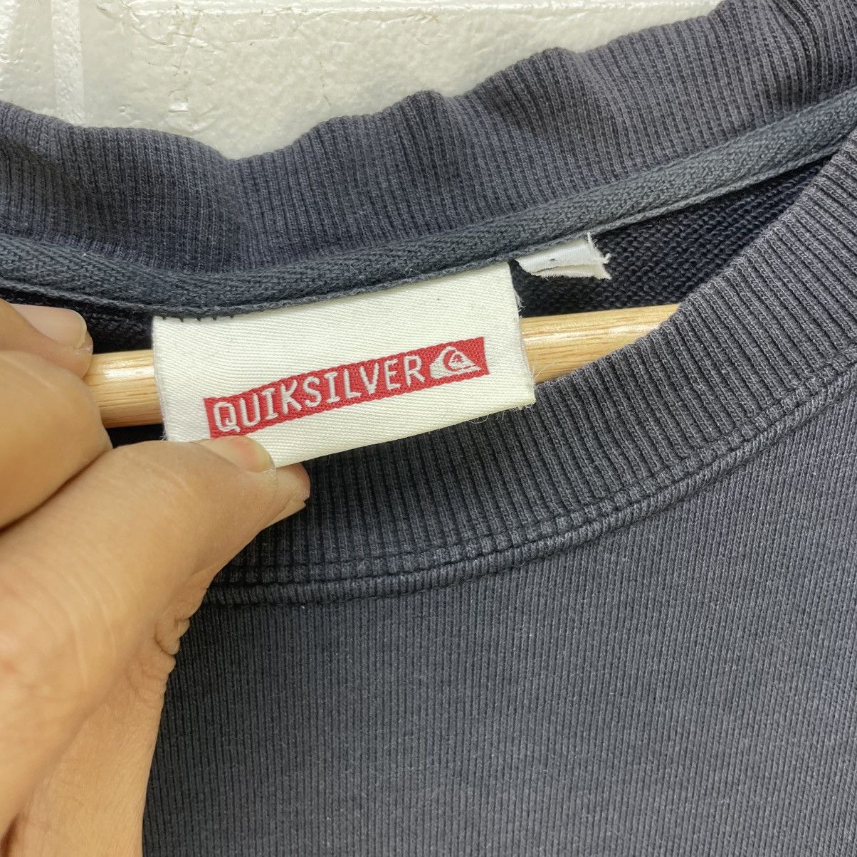 Quiksilver 💥Vintage Quiksikver Spellout Big Logo Crewneck Size US M / EU 48-50 / 2 - 9 Thumbnail
