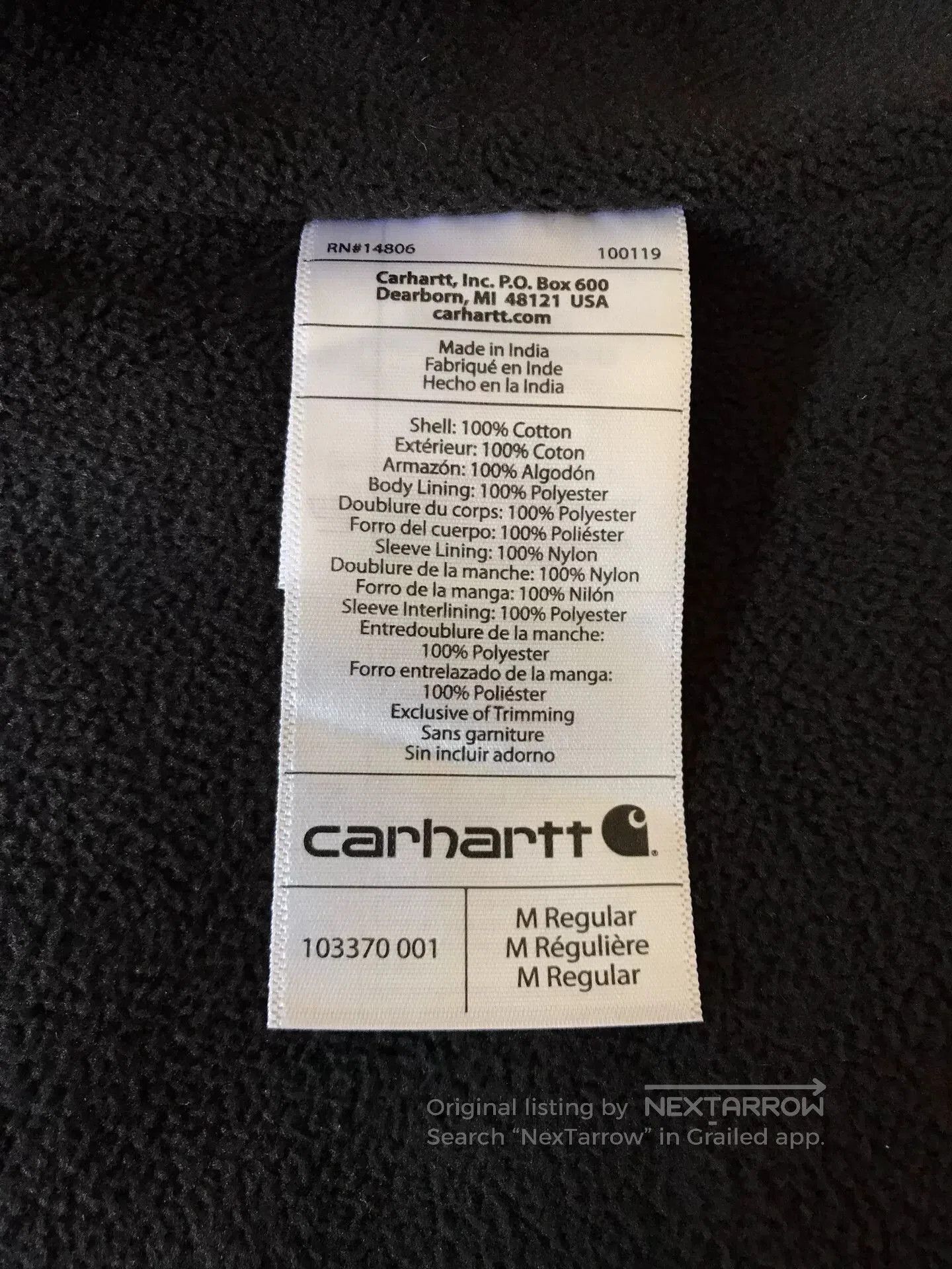 Carhartt Carhartt Full Swing Armstrong Jacket M. Size US M / EU 48-50 / 2 - 9 Thumbnail