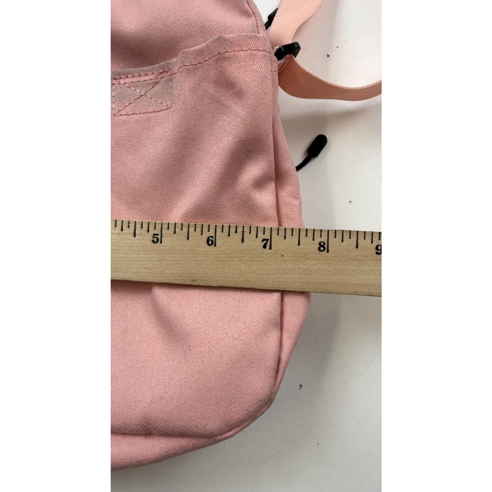 Nike Nike Crossbody Bag Small Pink Women's Zip Logo Swoosh Pockets 8in Size ONE SIZE - 7 Thumbnail