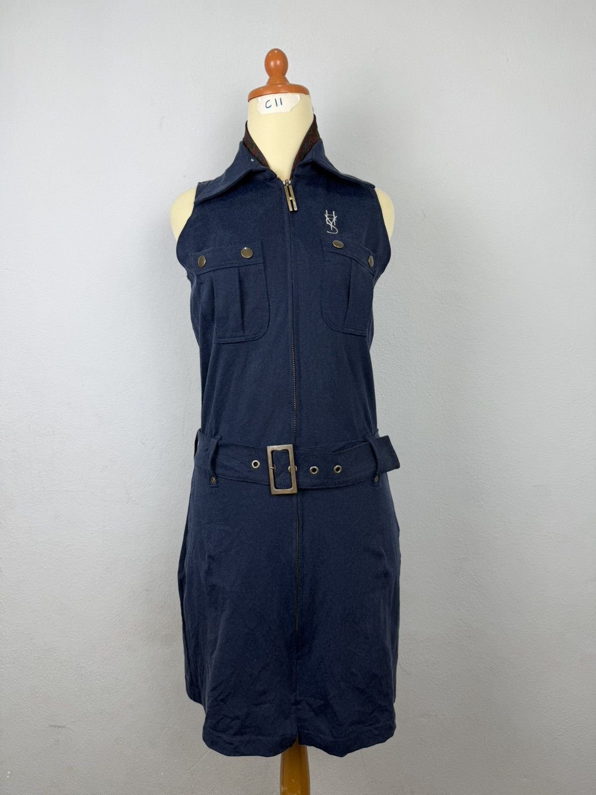Hysteric Glamour Vintage Hysteric Glamour Navy Utility Dress. Size ONE SIZE - 1 Thumbnail